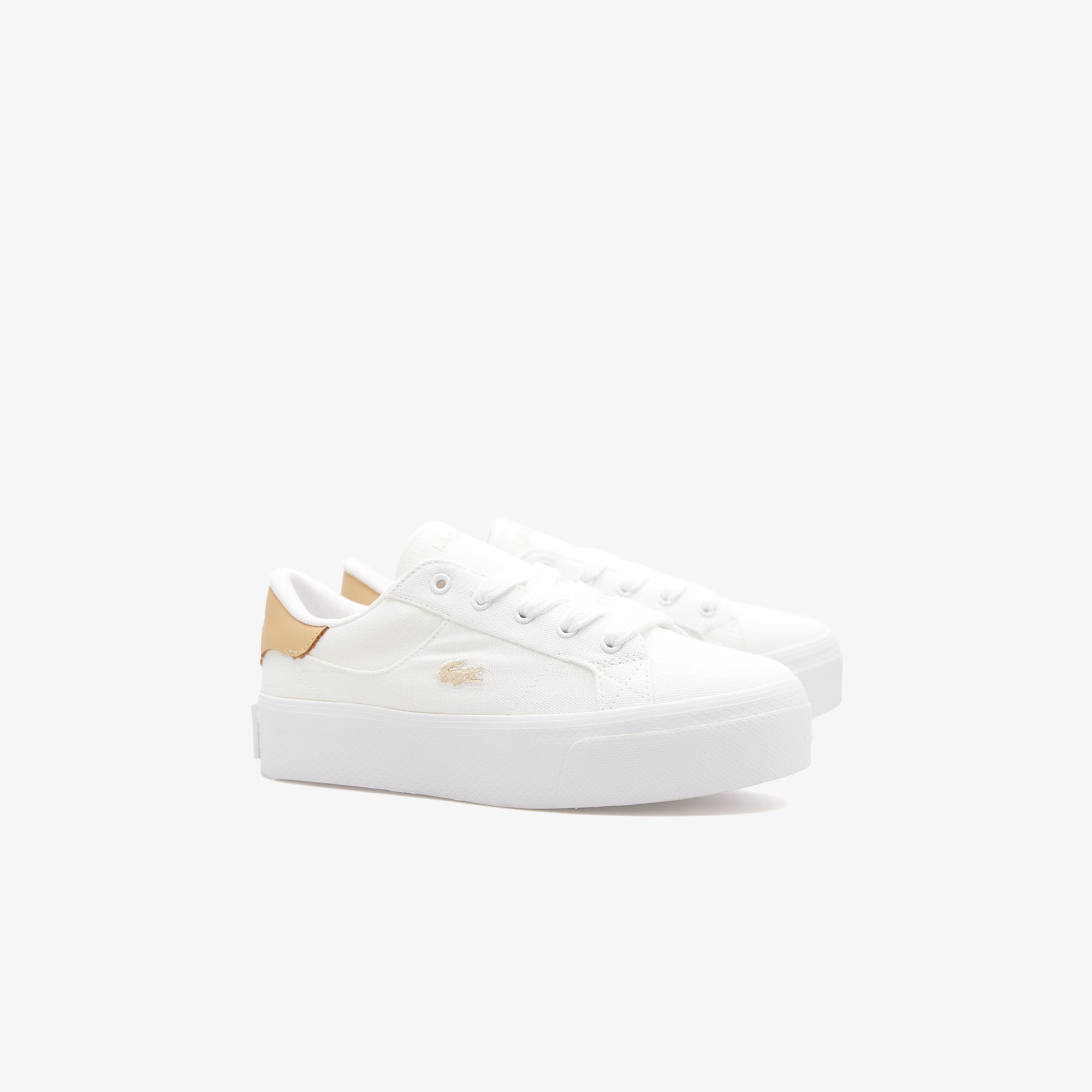 Lacoste Ziane Platform Kadın Beyaz Sneaker görsel 2