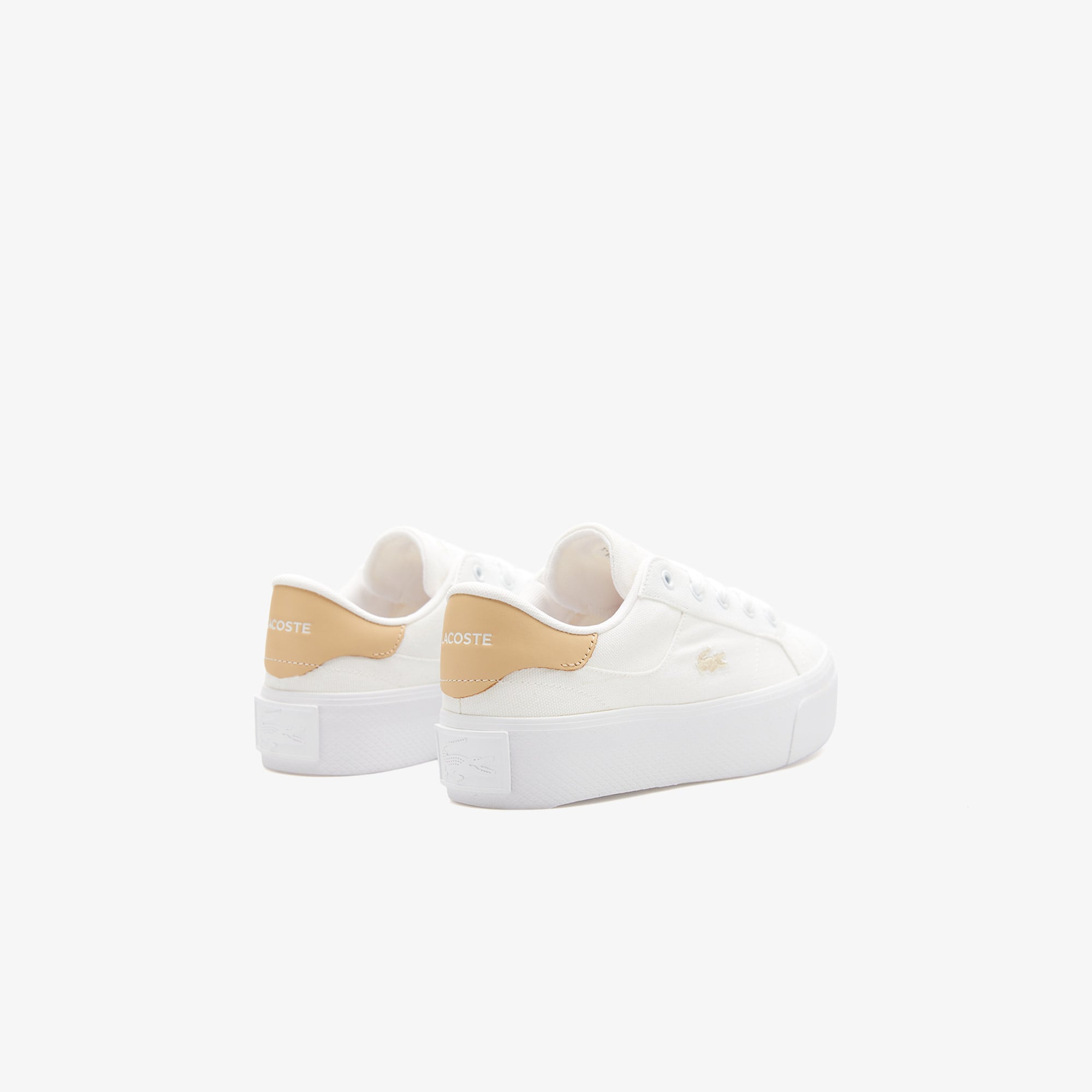 Lacoste Ziane Platform Kadın Beyaz Sneaker görsel 3