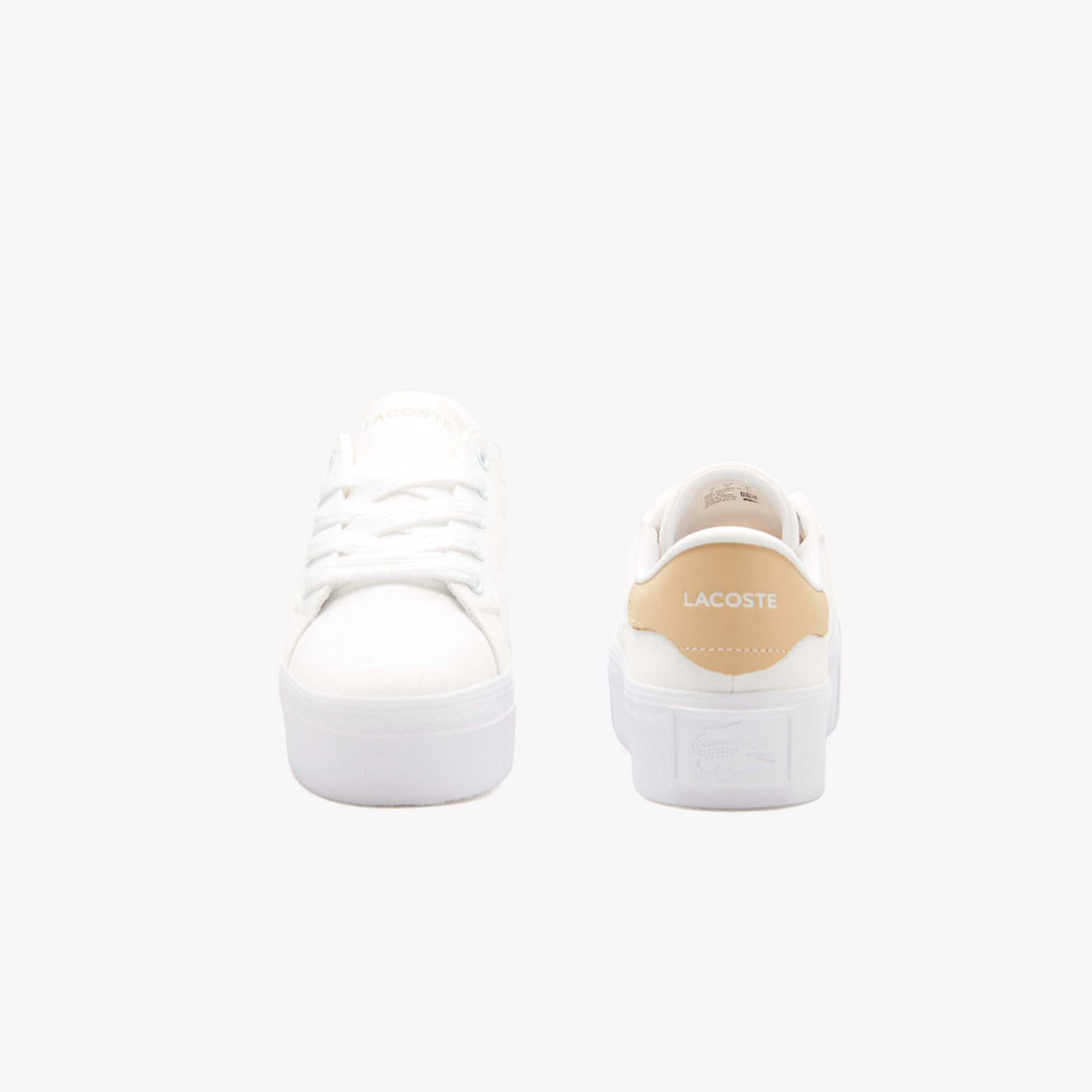 Lacoste Ziane Platform Kadın Beyaz Sneaker görsel 4