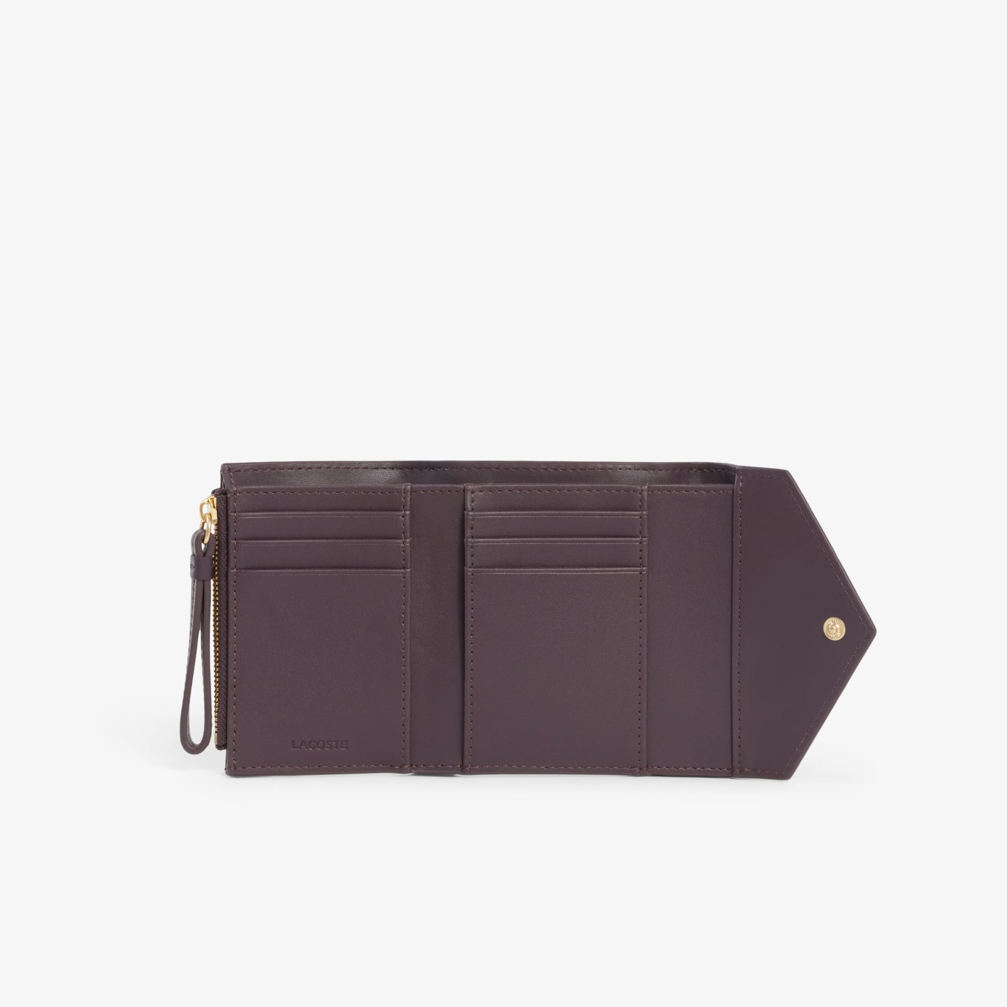 Lacoste Kadın Deri Bordo Kartlık görsel 2