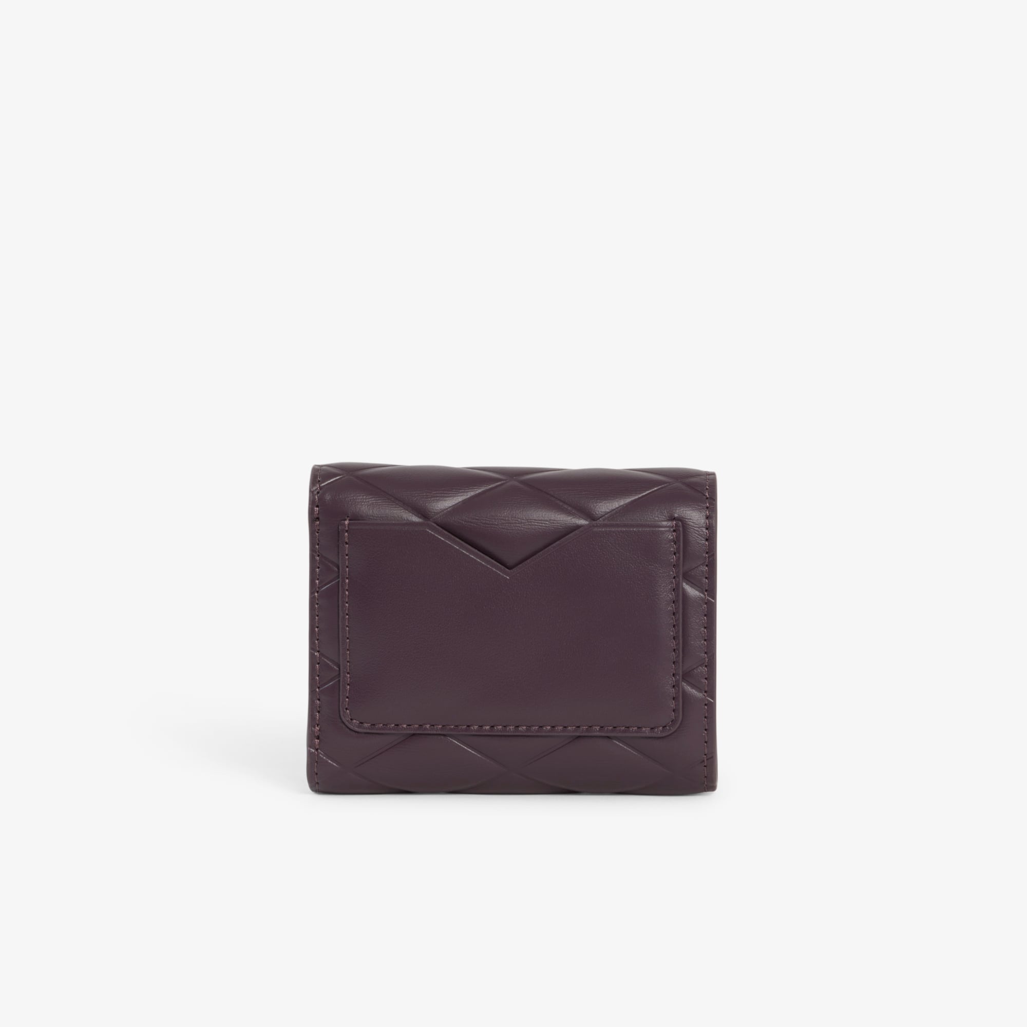 Lacoste Kadın Deri Bordo Kartlık görsel 3