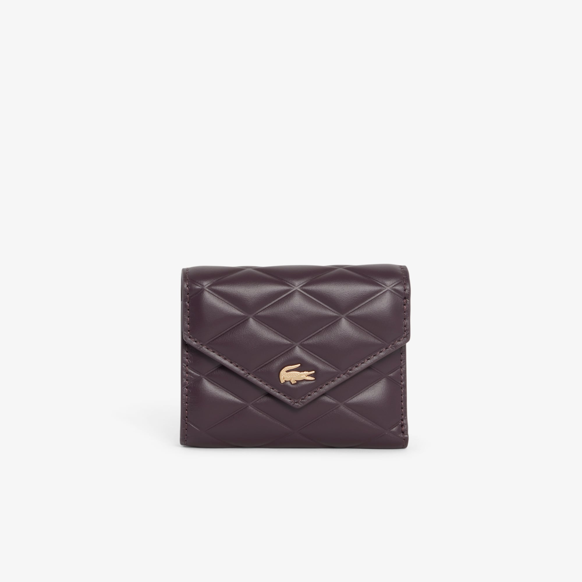 Lacoste Kadın Deri Bordo Kartlık