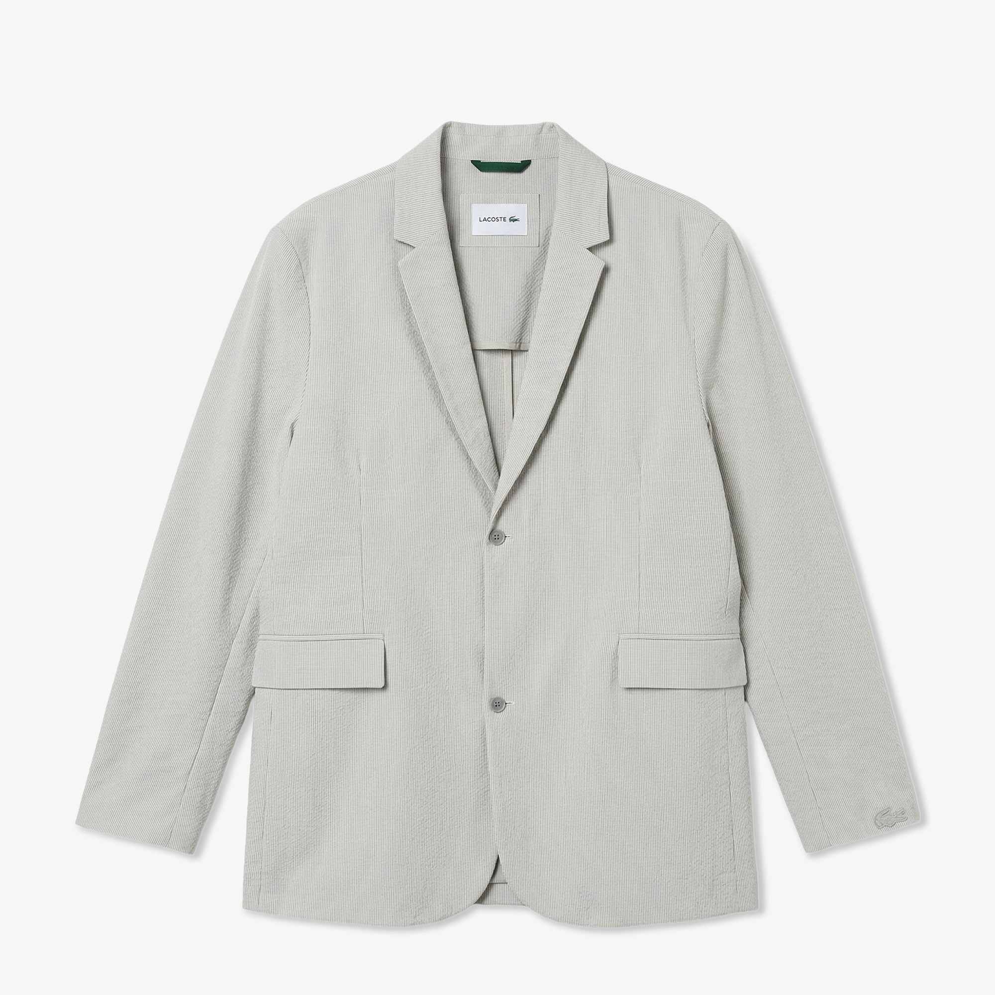 Lacoste Erkek Gri Blazer görsel 3
