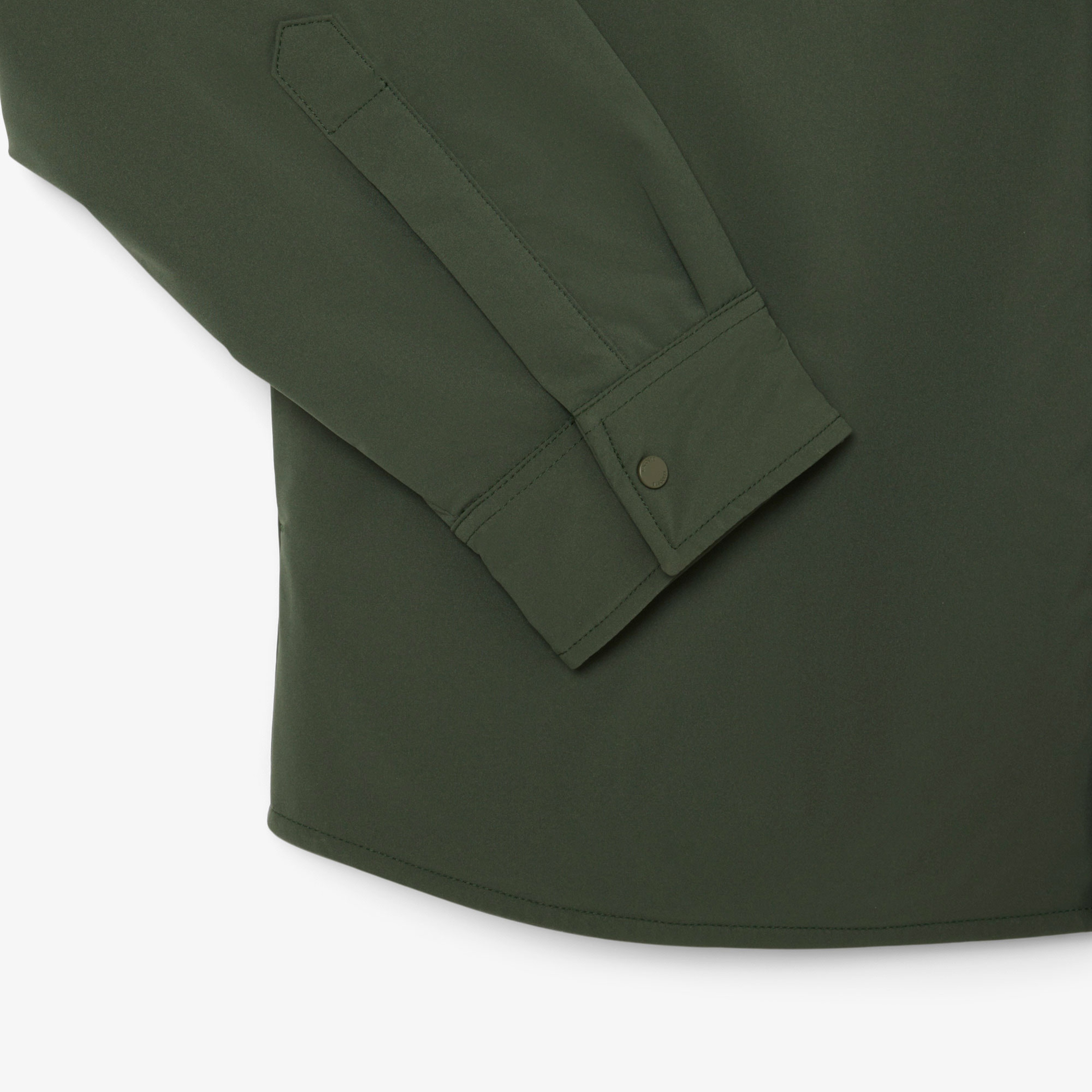 Erkek Oversize Fit Haki Dış Gömlek