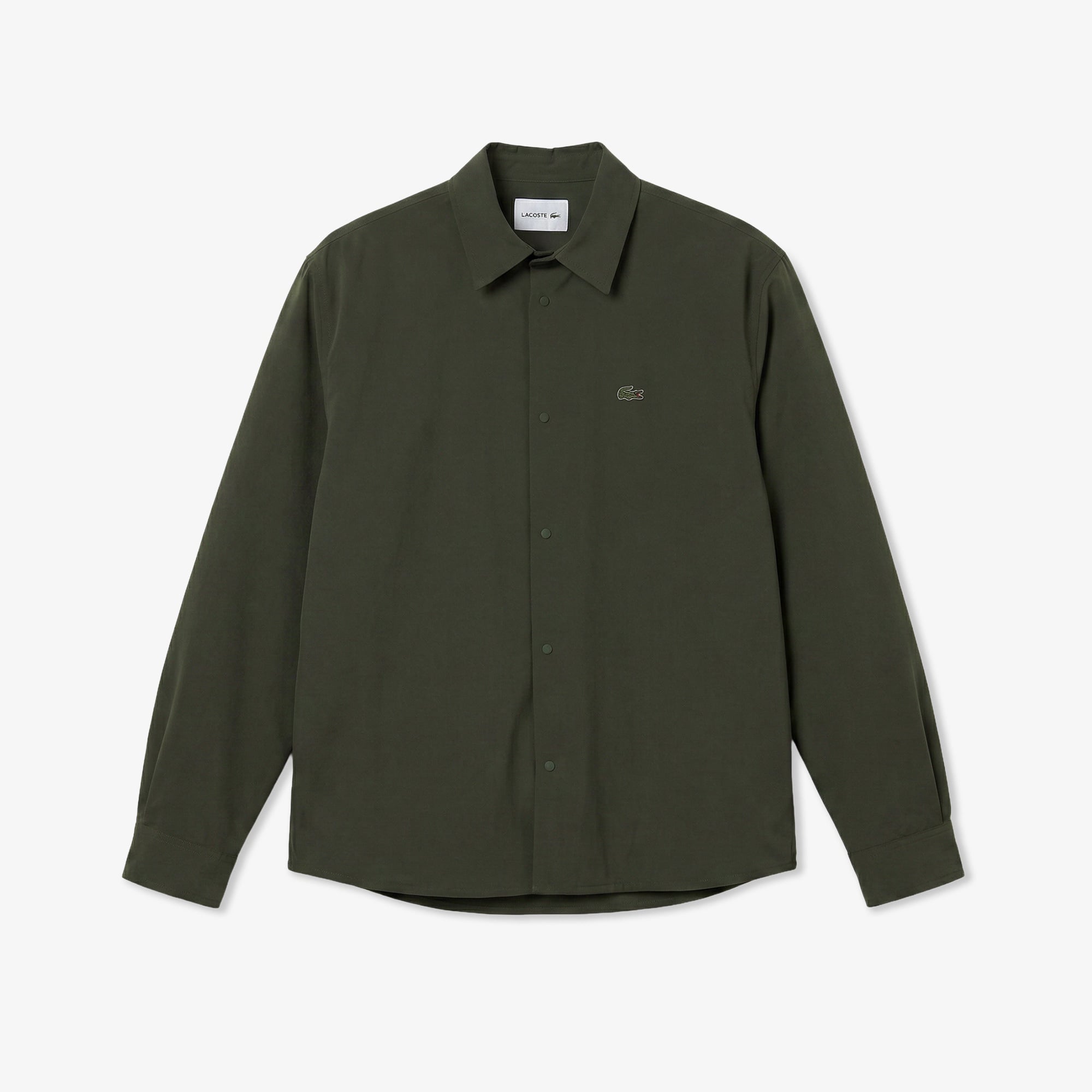 Erkek Oversize Fit Haki Dış Gömlek