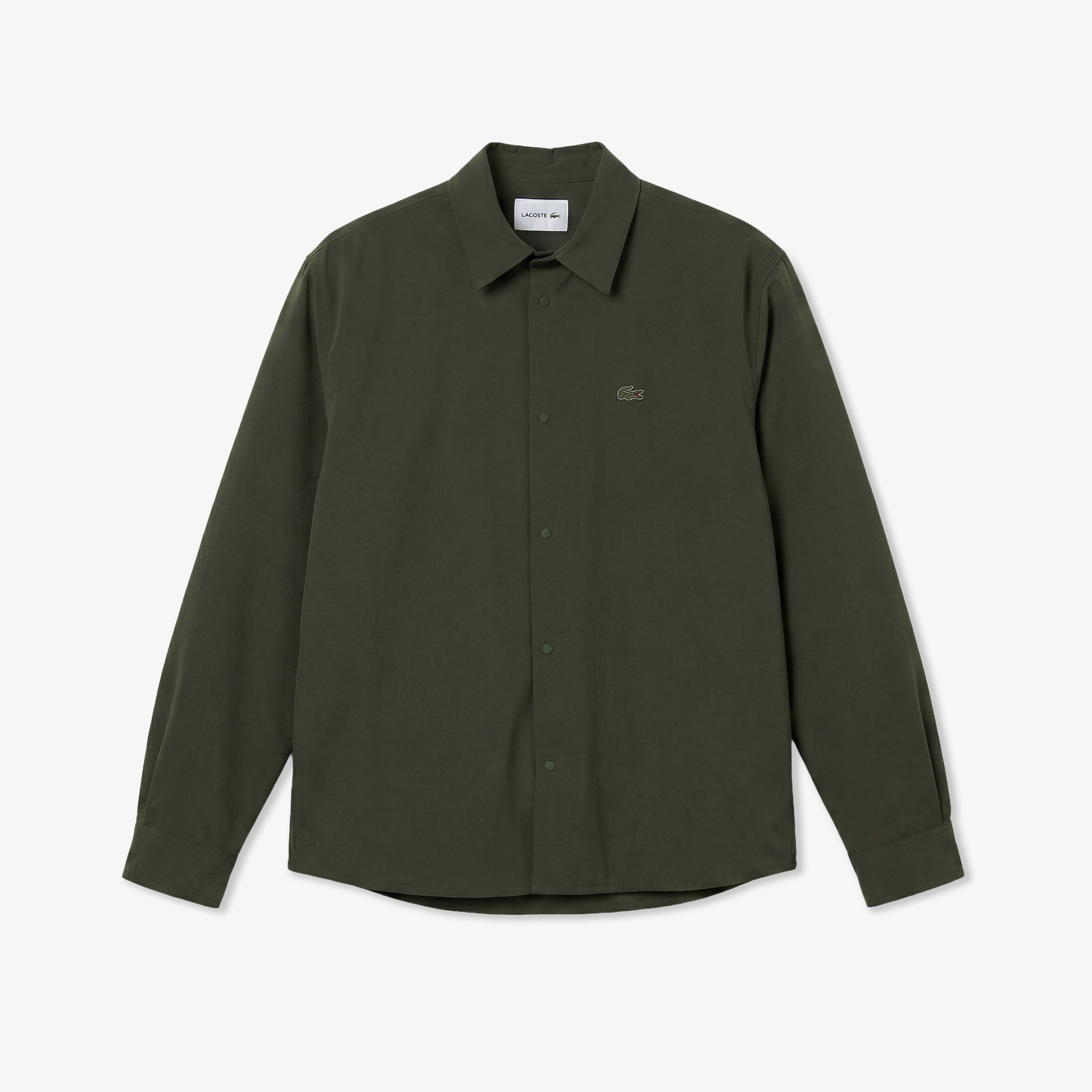 Erkek Oversize Fit Haki Dış Gömlek