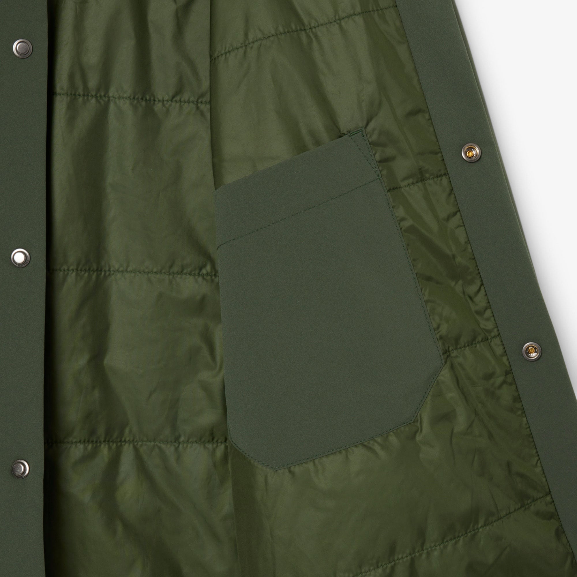 Erkek Oversize Fit Haki Dış Gömlek