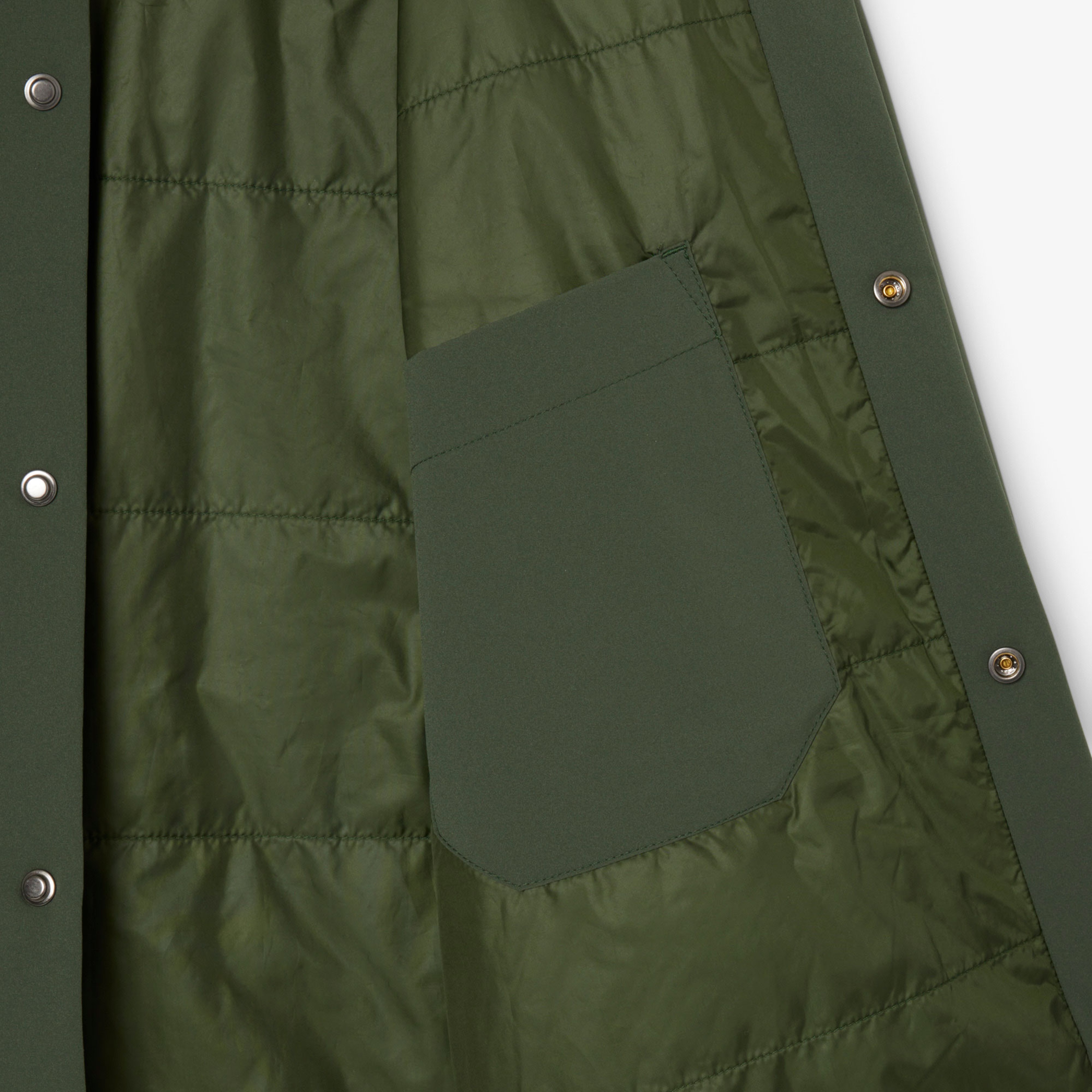 Erkek Oversize Fit Haki Dış Gömlek