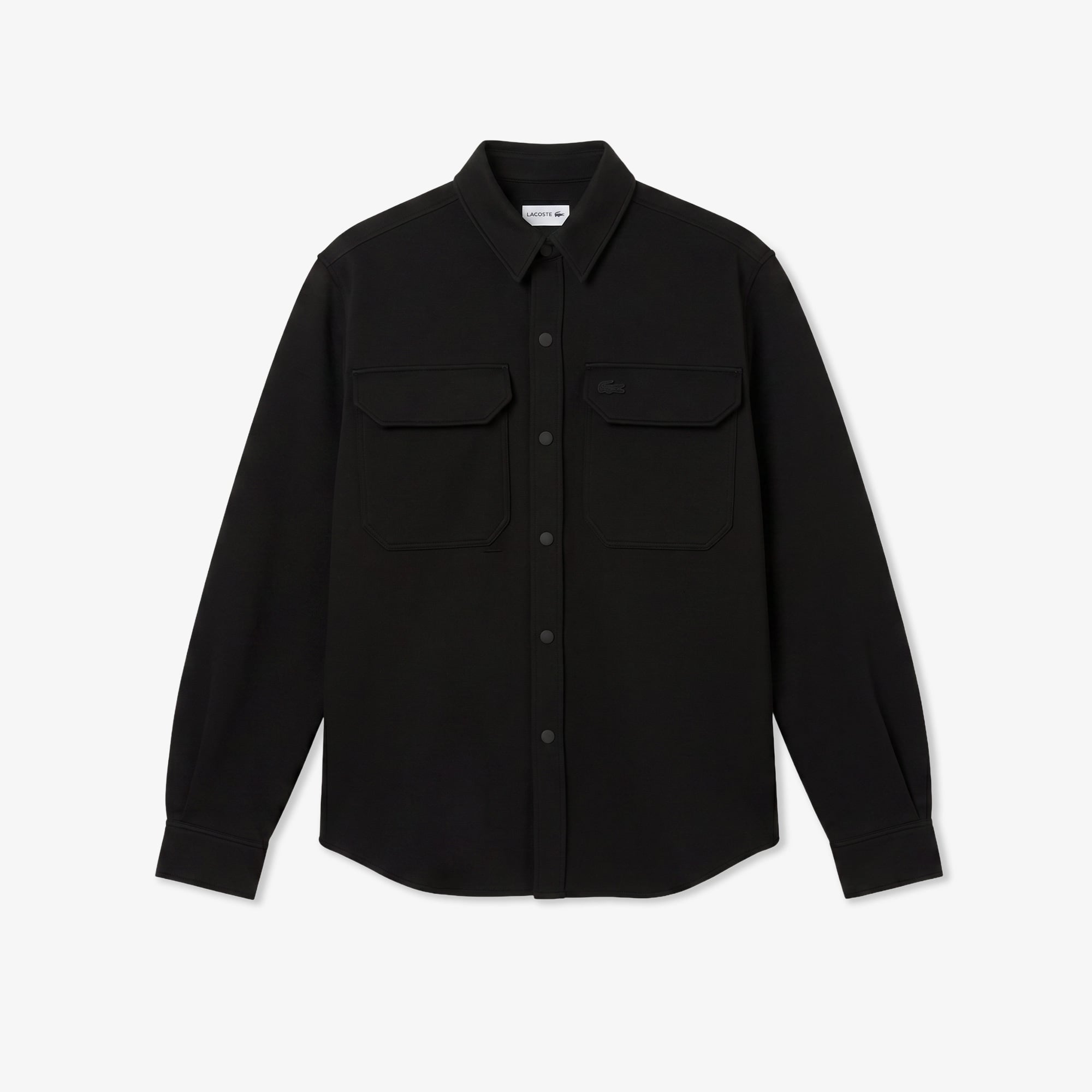 Lacoste Erkek Regular Fit Siyah Gömlek görsel 3