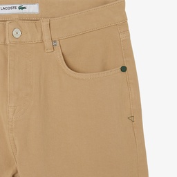 Erkek Slim Fit Bej Jean Pantolon Bej