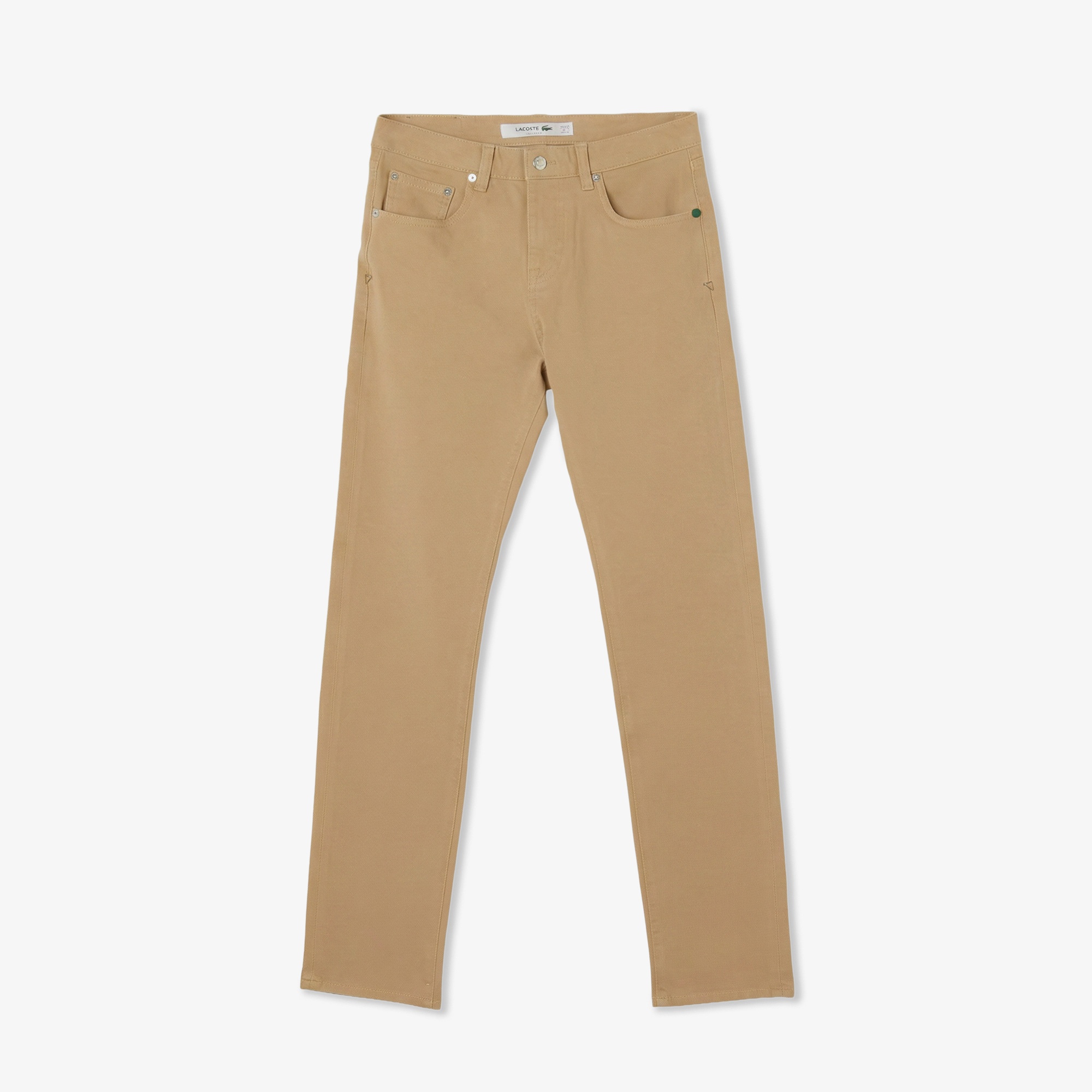 Erkek Slim Fit Bej Jean Pantolon