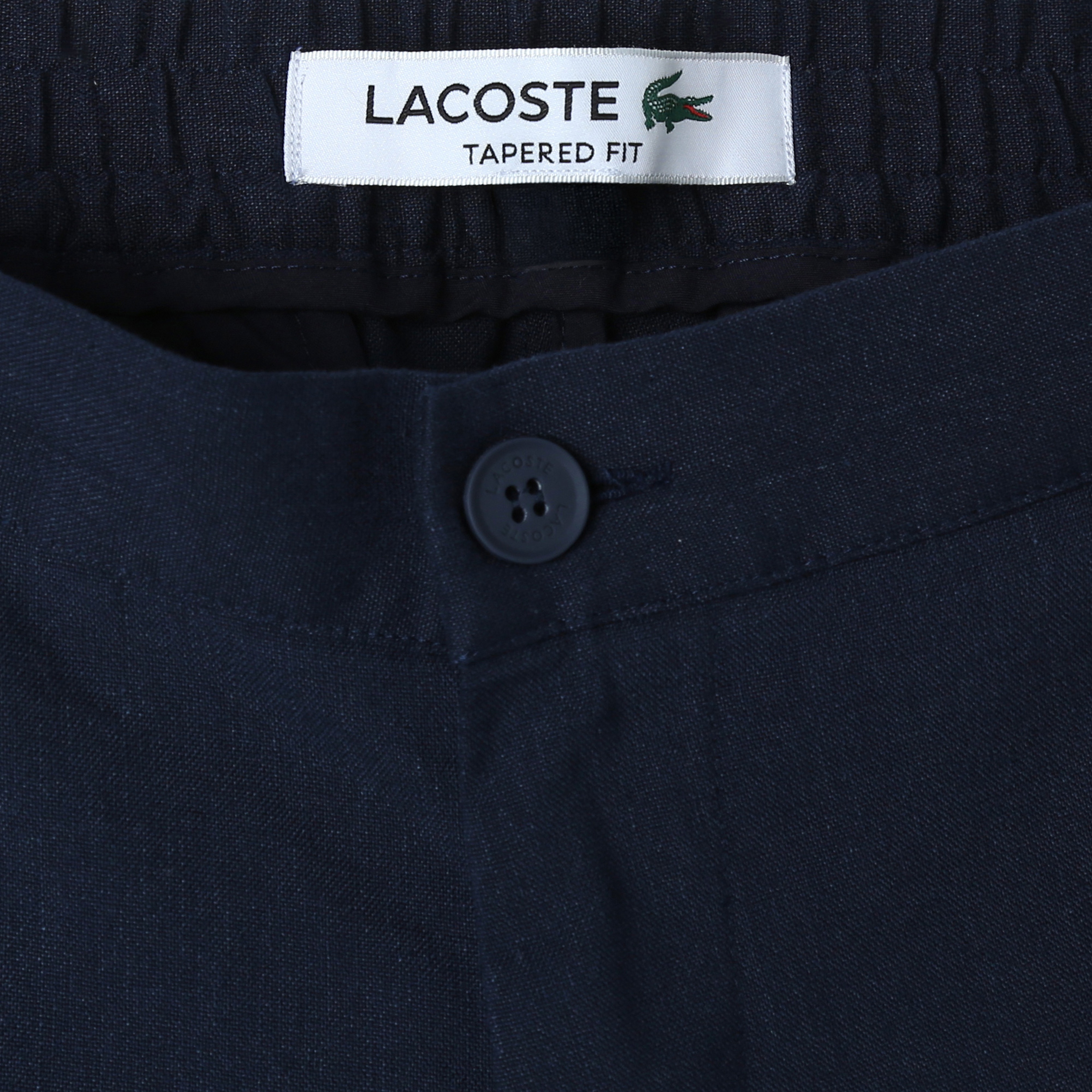 Erkek Tapered Fit Lacivert Chino Pantolon