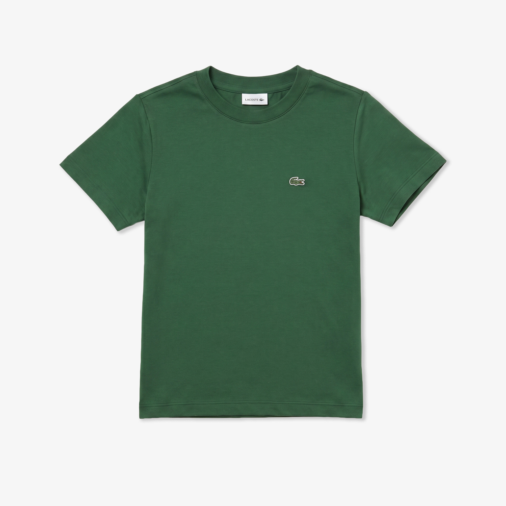 Lacoste Çocuk Bisiklet Yaka Yeşil T-Shirt görsel 2