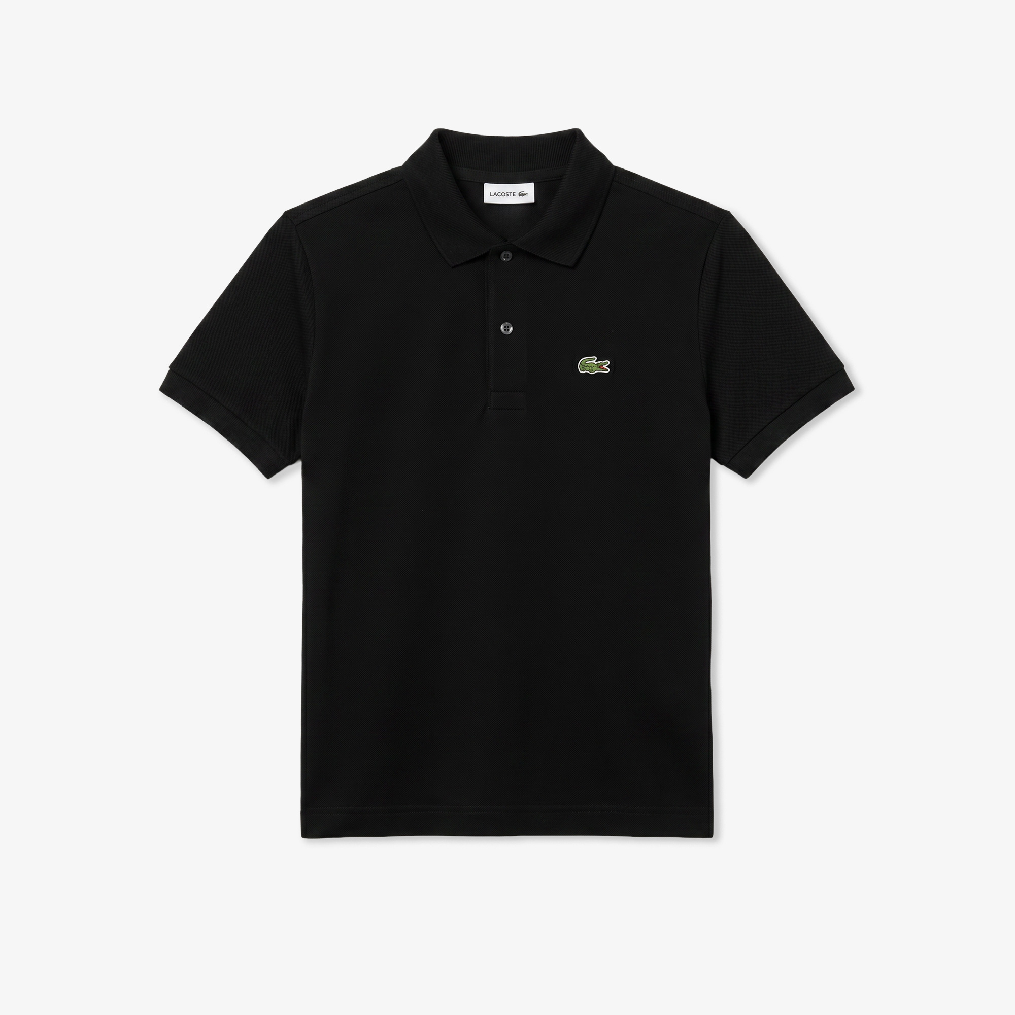 Lacoste Çocuk Siyah Polo görsel 2
