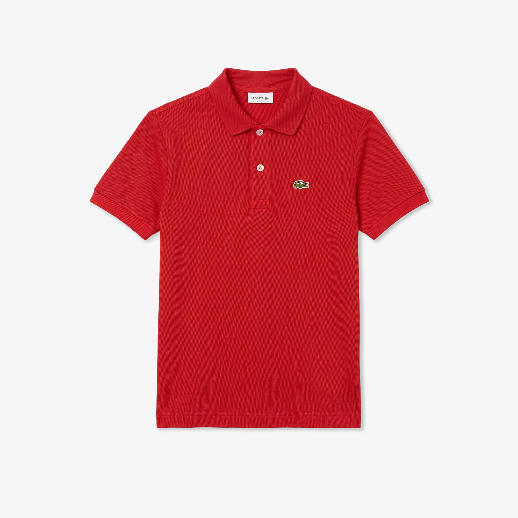 Lacoste Çocuk Kırmızı Polo görsel 2
