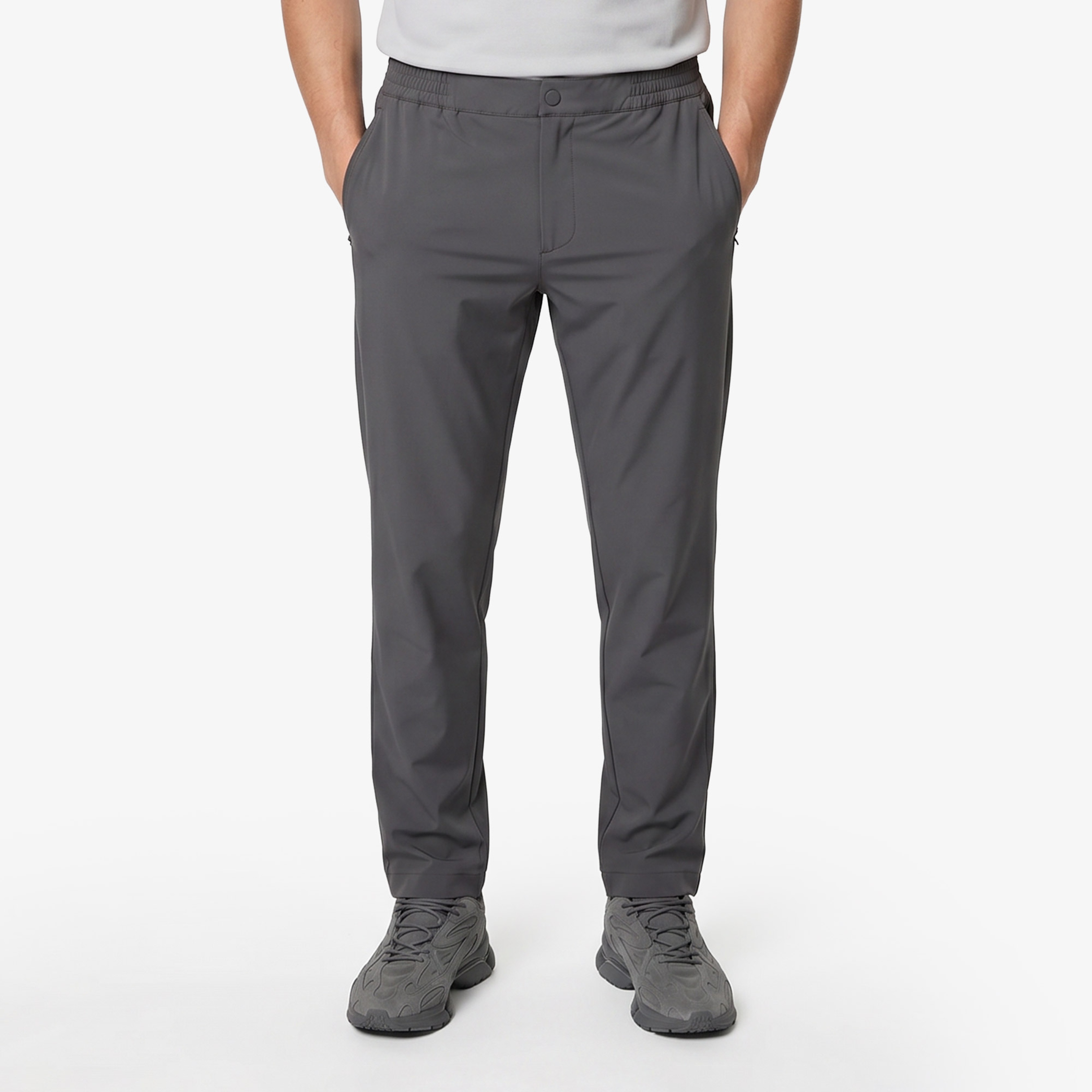 Erkek Slim Fit Koyu Gri Pantolon Erkek Slim Fit Koyu Gri Pantolon