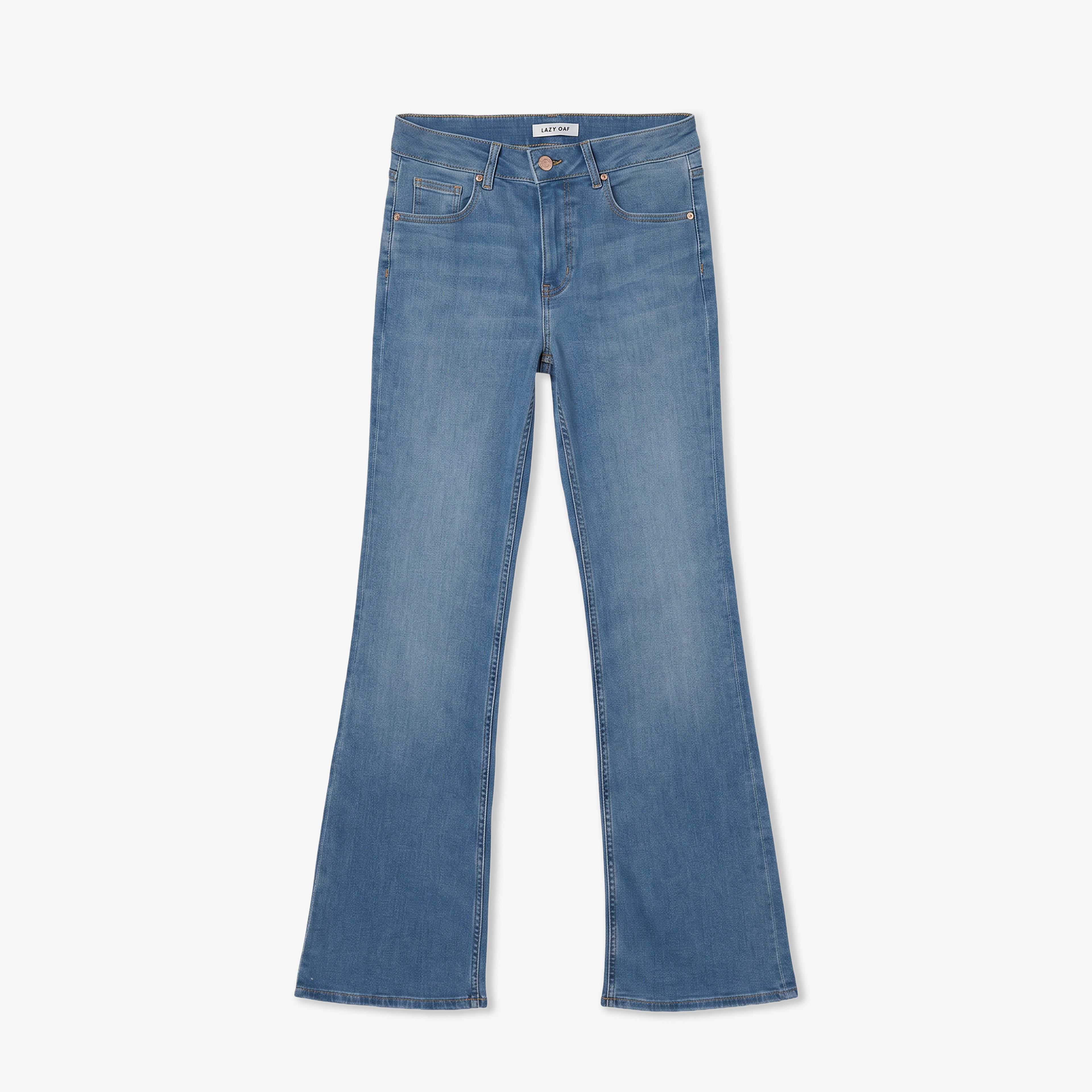Kadın Slim Fit Mavi Jean Pantolon