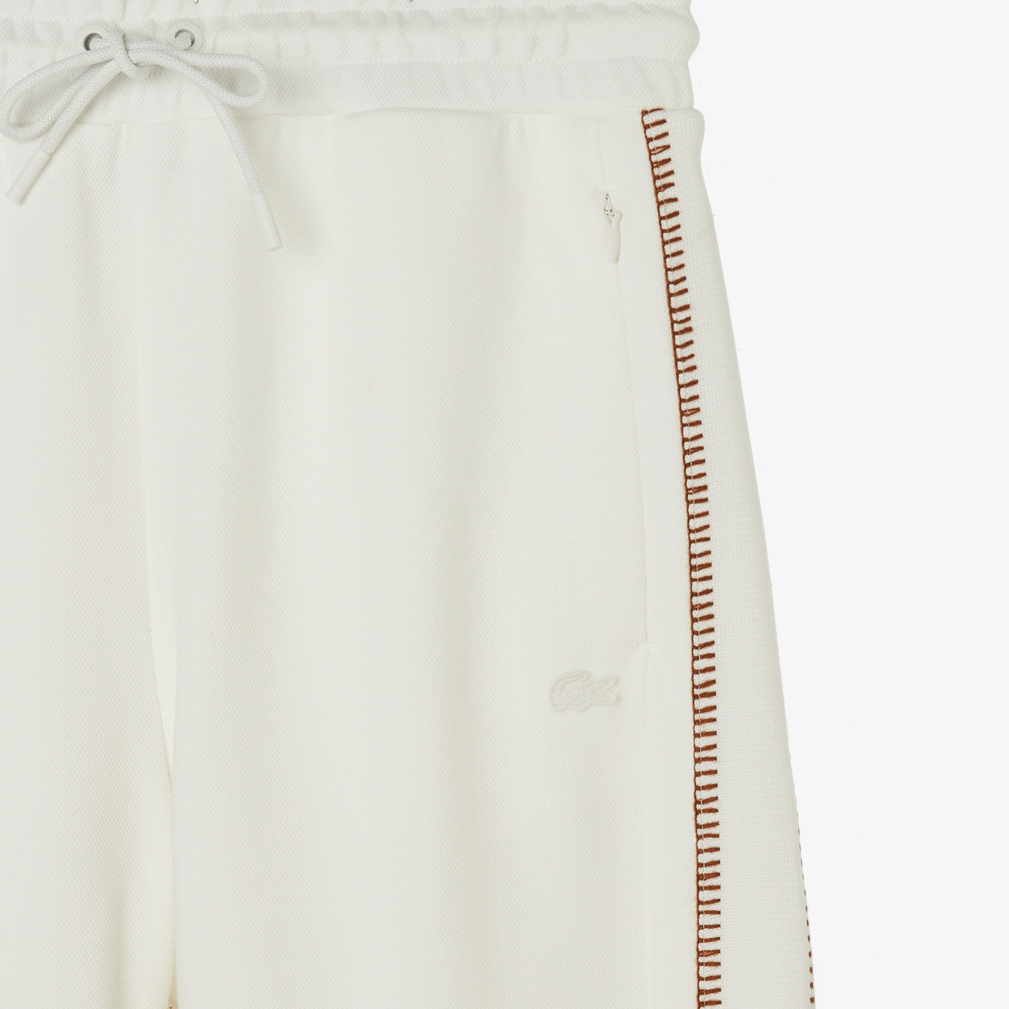 Lacoste Kadın Regular Fit Krem Eşofman Altı görsel 4