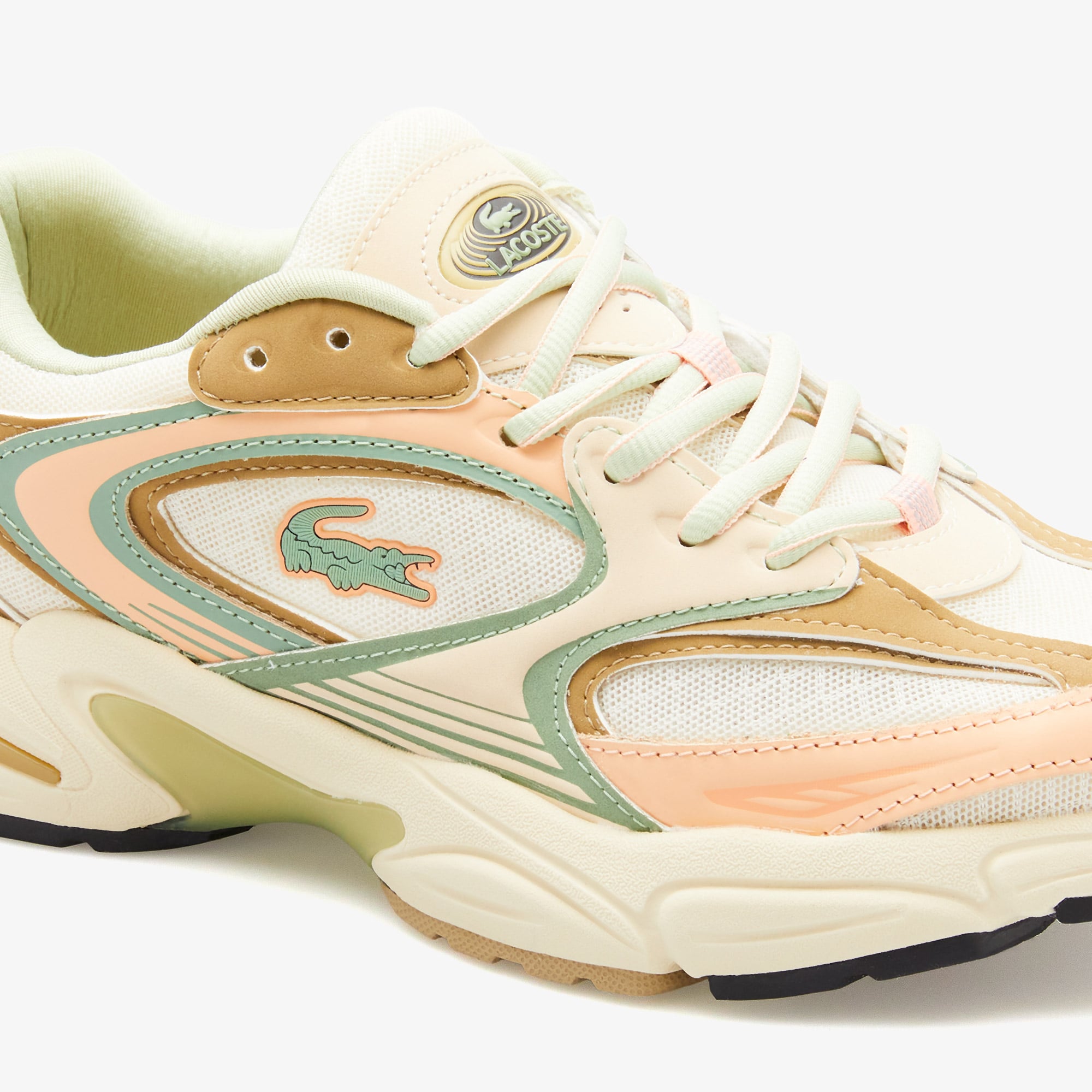 Lacoste Storm 96 2K Kadın Bej Sneaker görsel 6