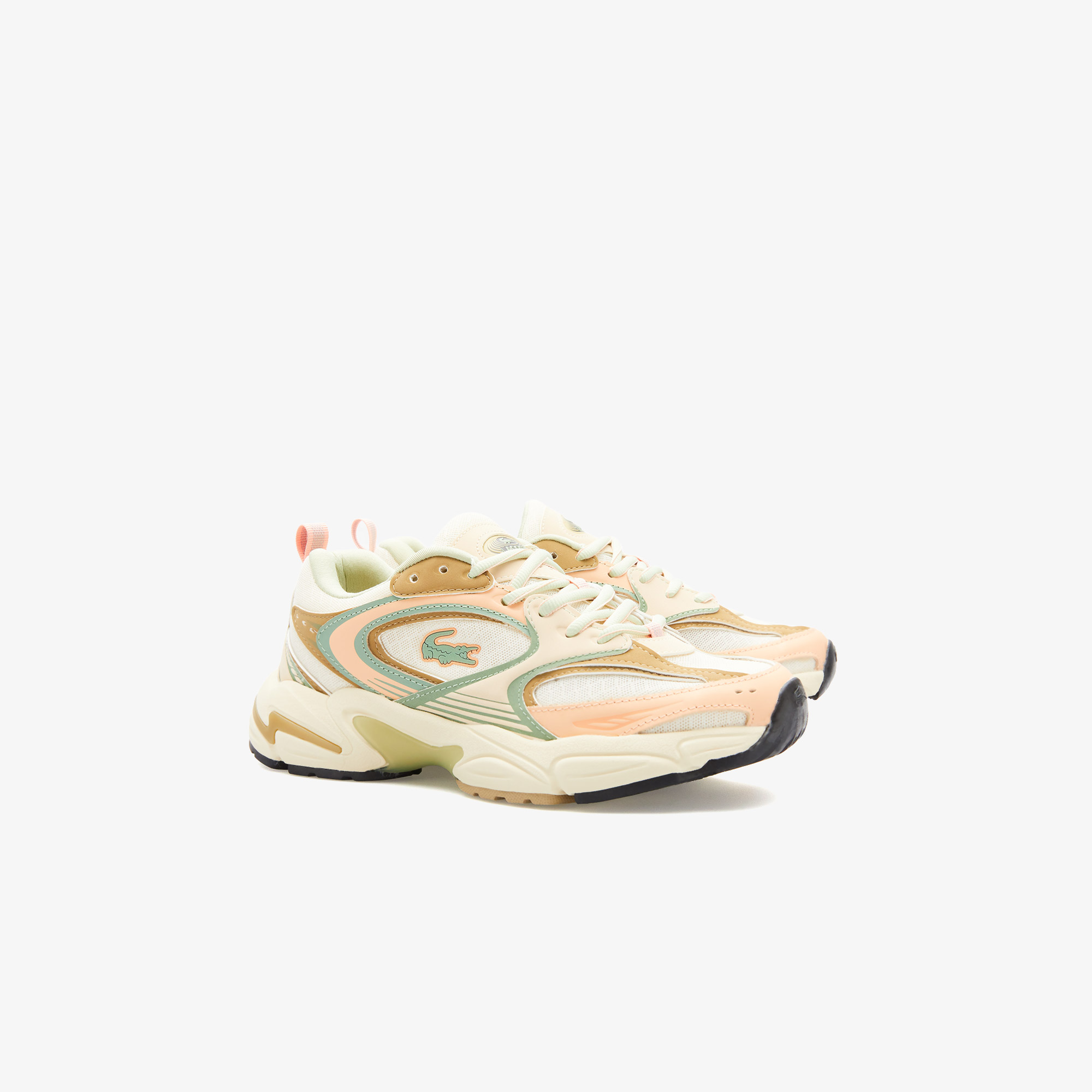 Lacoste Storm 96 2K Kadın Bej Sneaker görsel 2