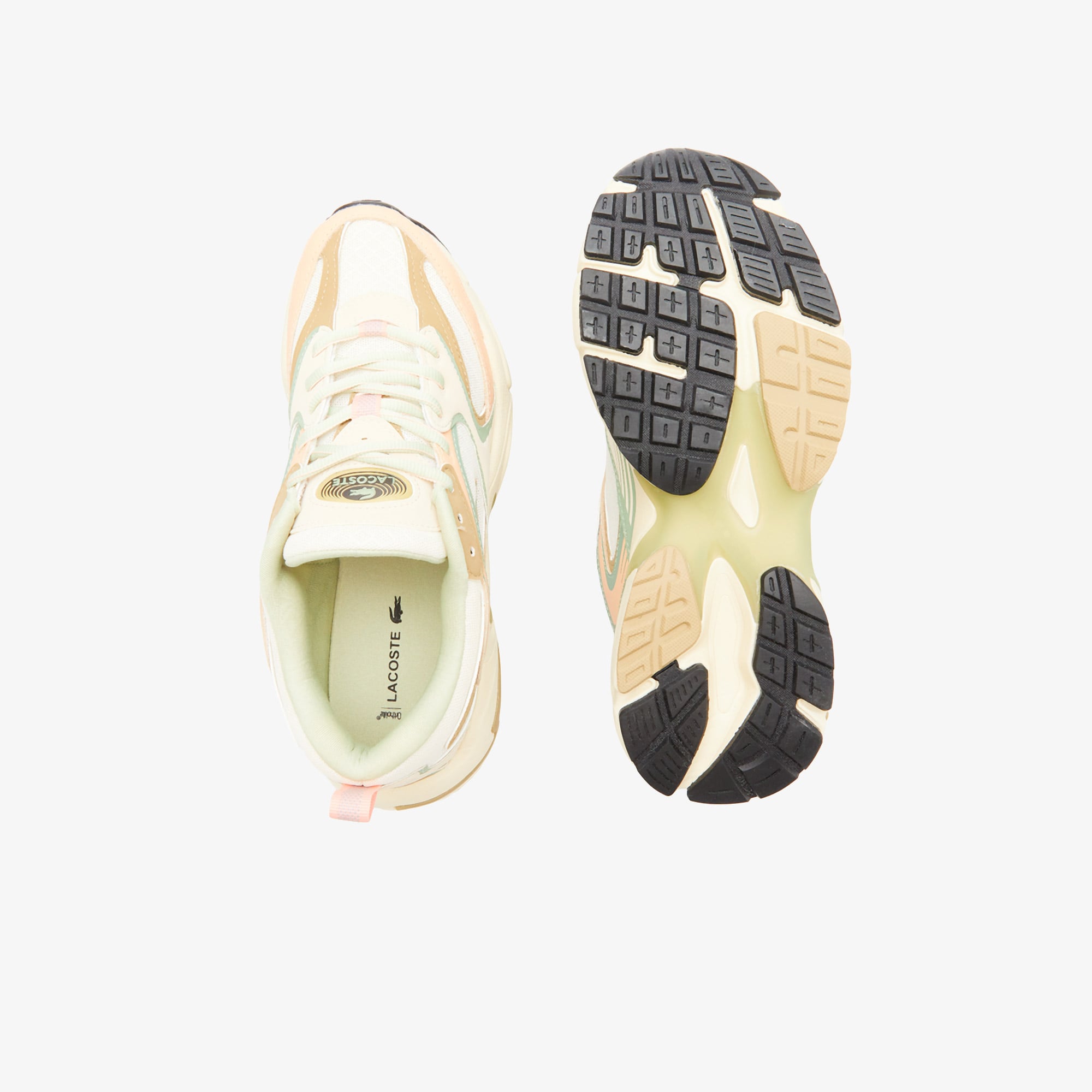 Lacoste Storm 96 2K Kadın Bej Sneaker görsel 5