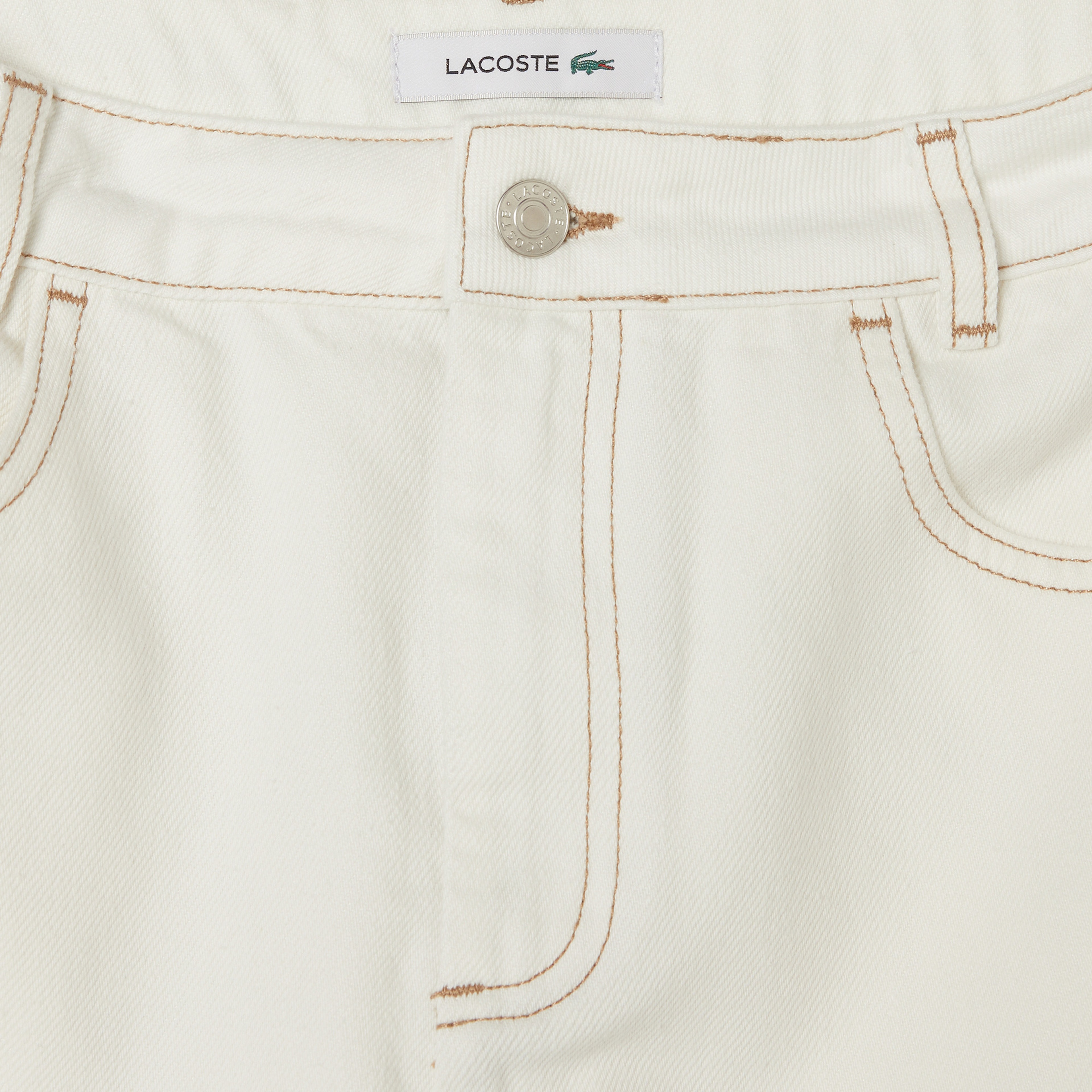 Kadın Classic Fit Denim Krem Etek Kadın Classic Fit Denim Krem Etek