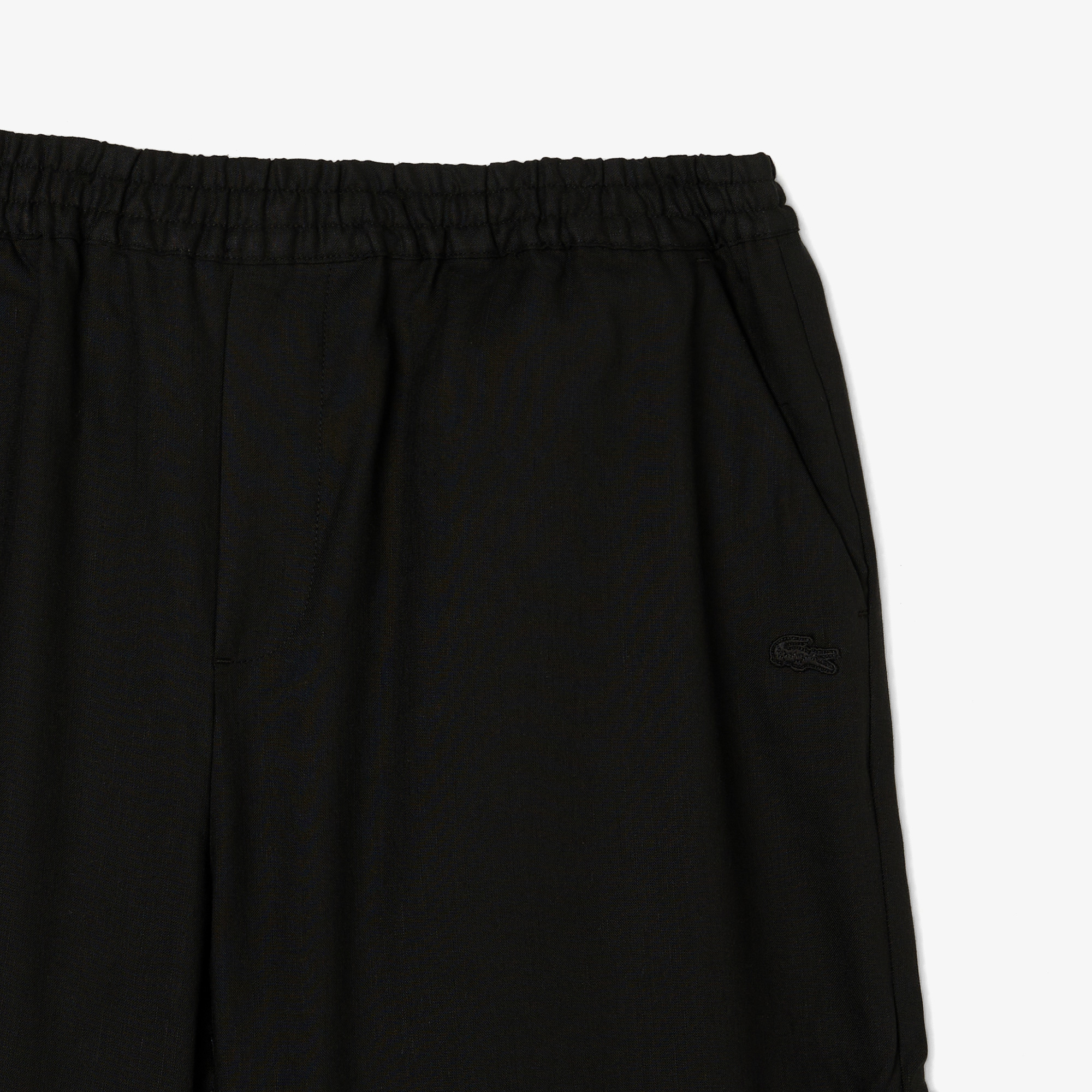 Lacoste Kadın Relaxed Fit Siyah Pantolon görsel 4