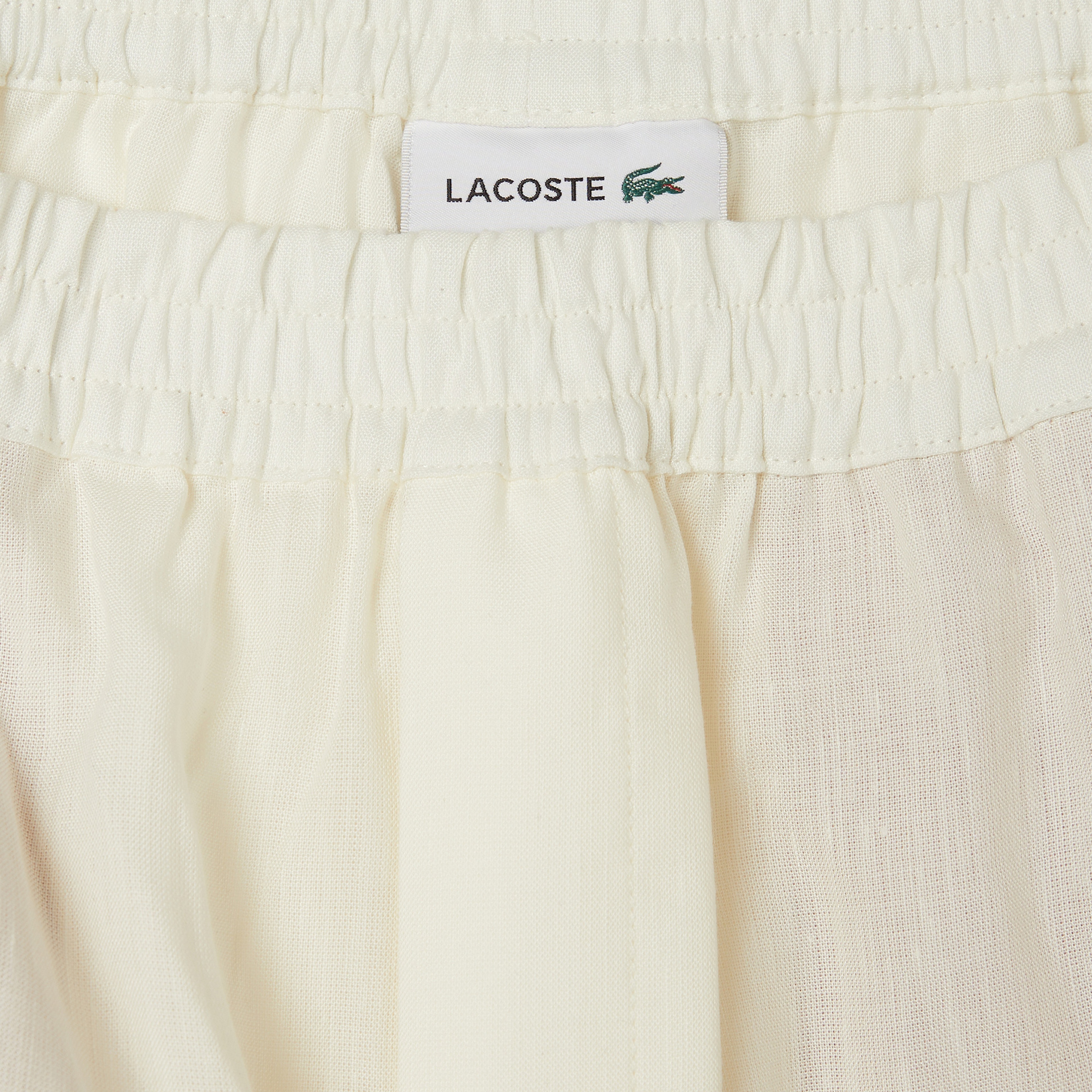 Kadın Relaxed Fit Krem Pantolon