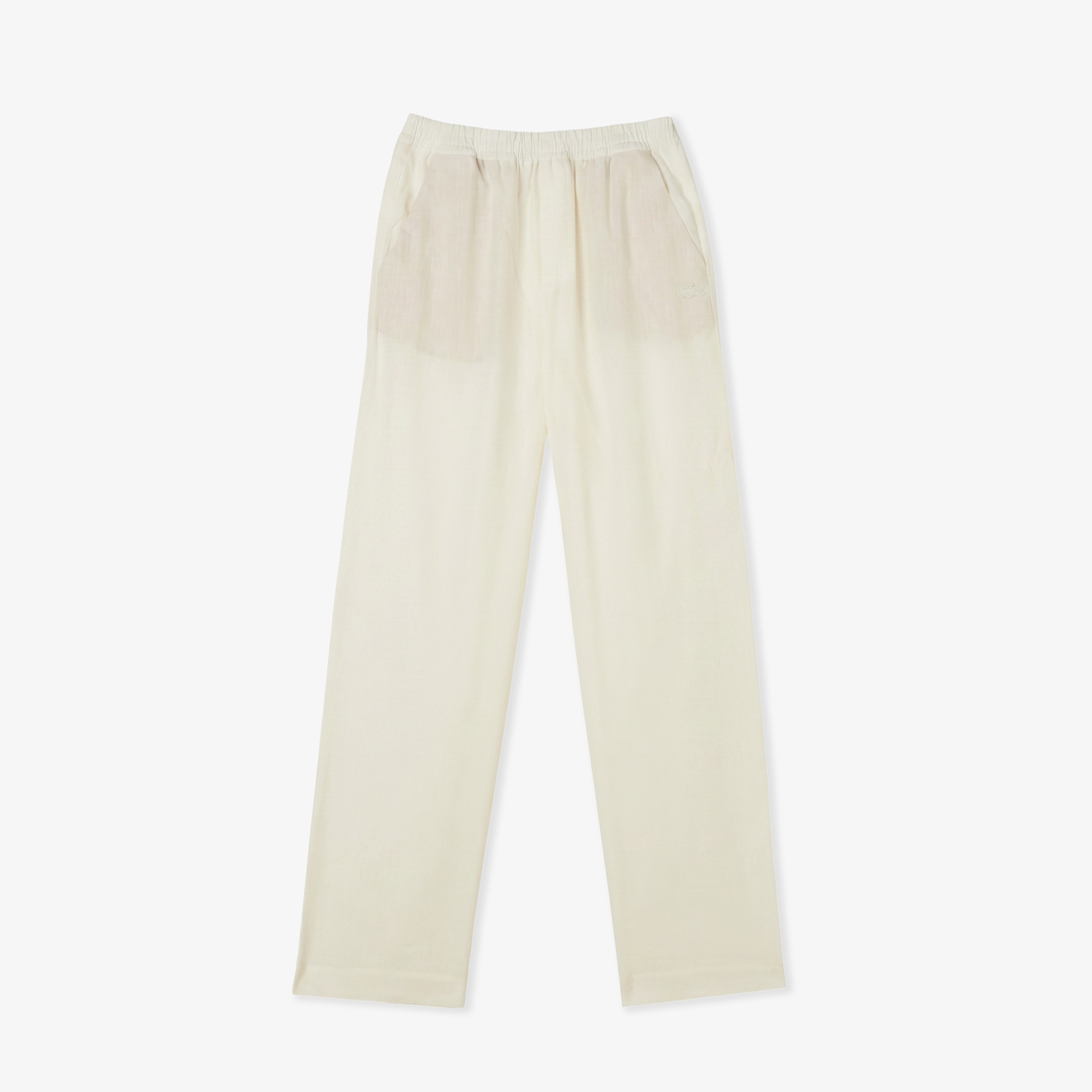 Kadın Relaxed Fit Krem Pantolon
