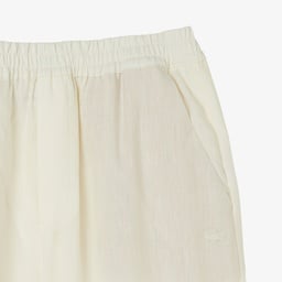 Kadın Relaxed Fit Krem Pantolon Krem