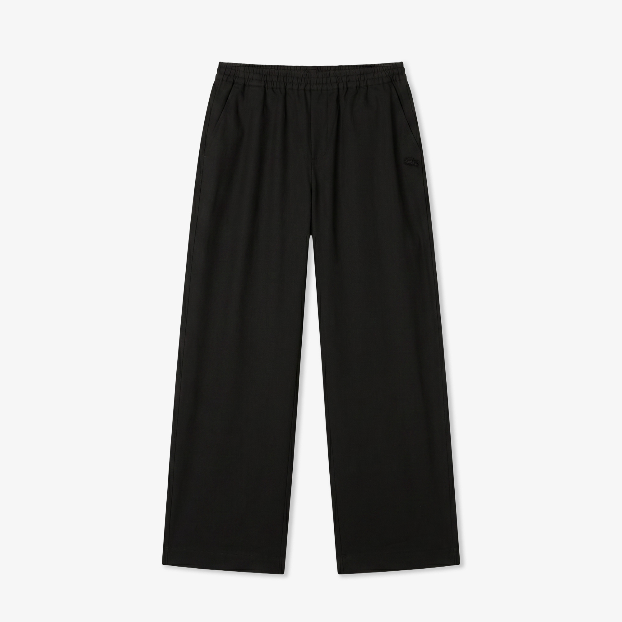 Lacoste Kadın Relaxed Fit Siyah Pantolon görsel 3