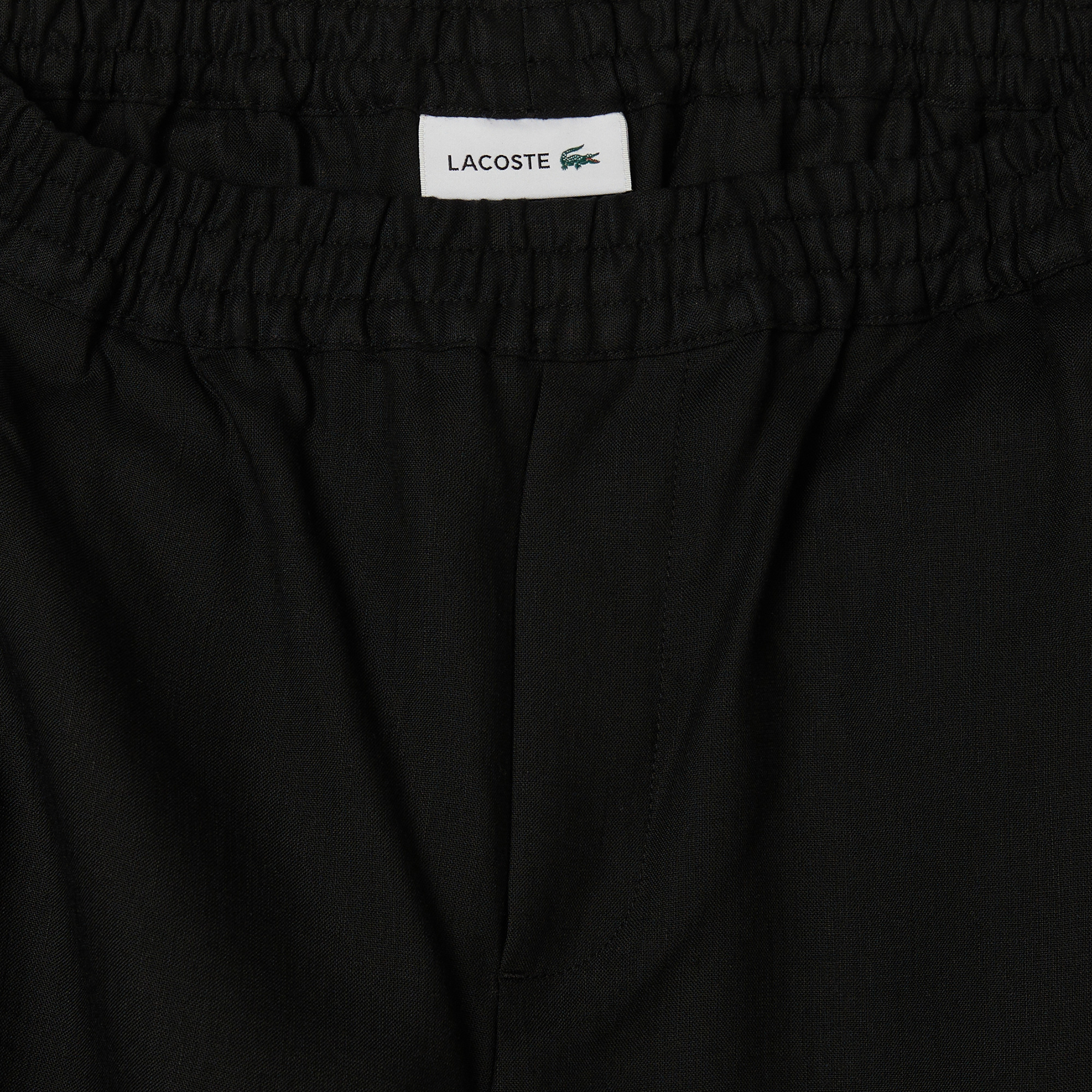 Lacoste Kadın Relaxed Fit Siyah Pantolon görsel 5