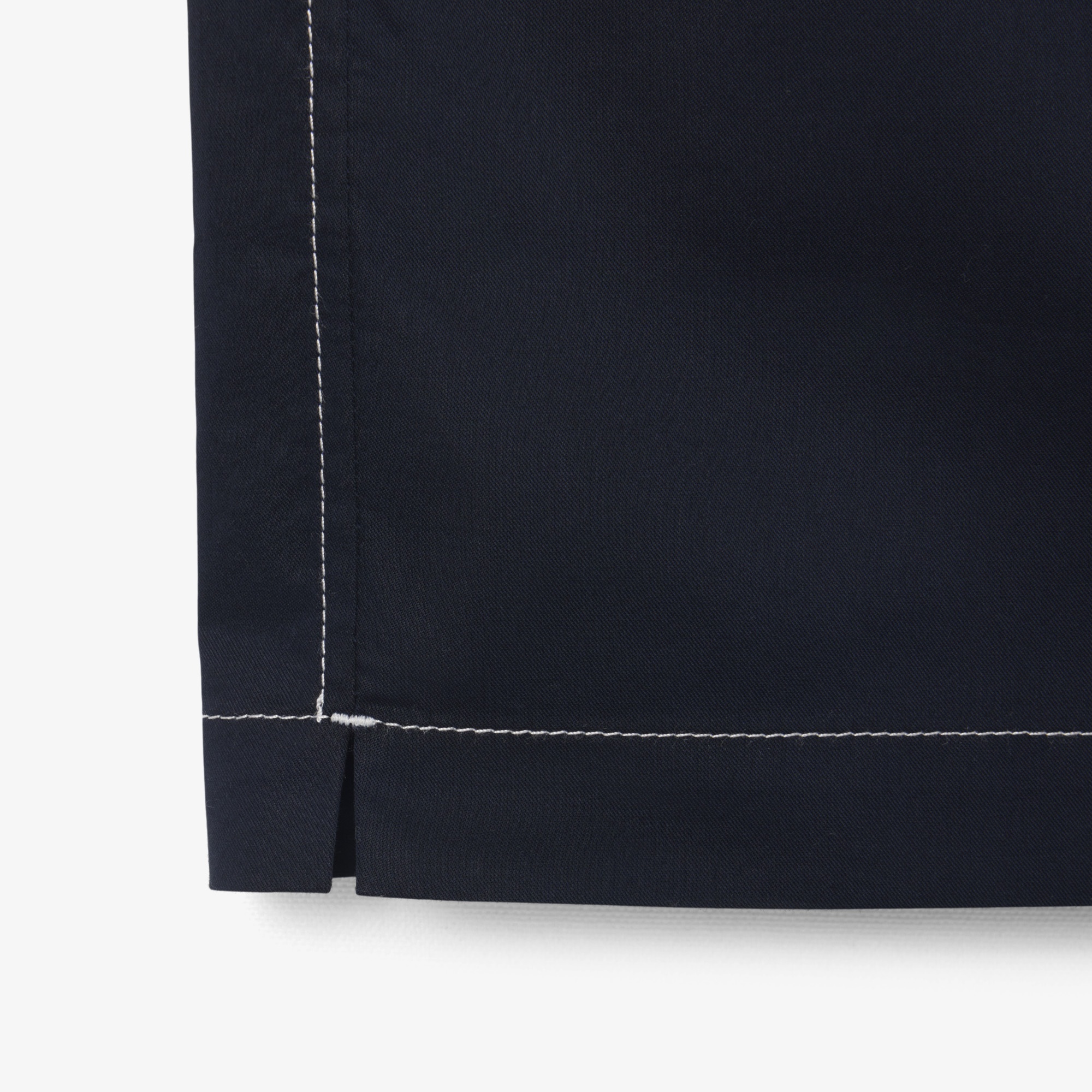 Erkek Relaxed Fit Kısa Kollu Lacivert Gömlek