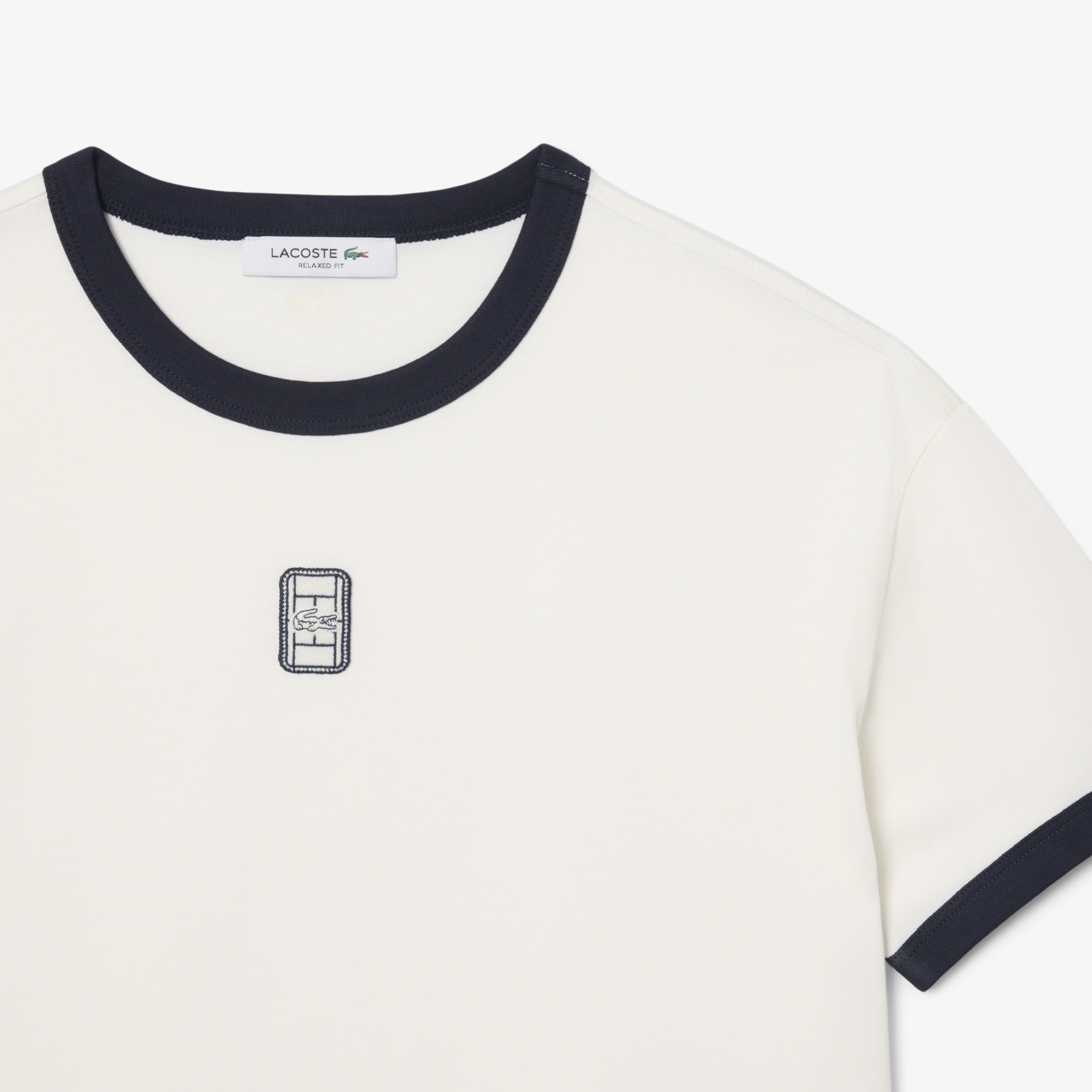 Kadın Relaxed Fit Bisiklet Yaka Beyaz T-Shirt Kadın Relaxed Fit Bisiklet Yaka Beyaz T-Shirt