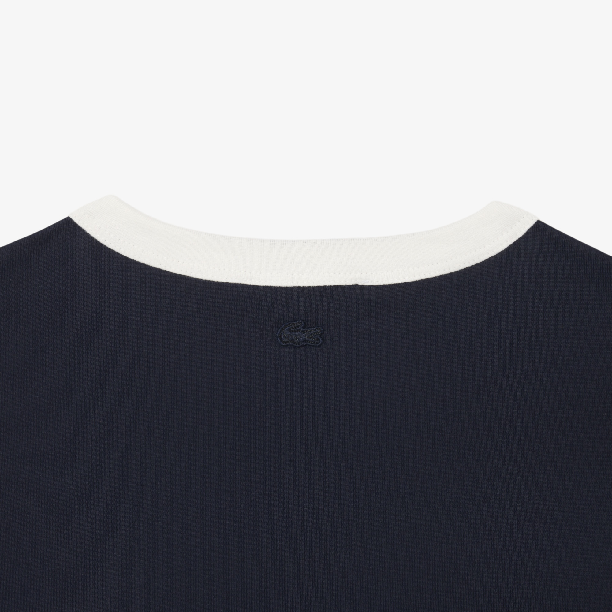 Kadın Relaxed Fit Bisiklet Yaka Lacivert T-Shirt