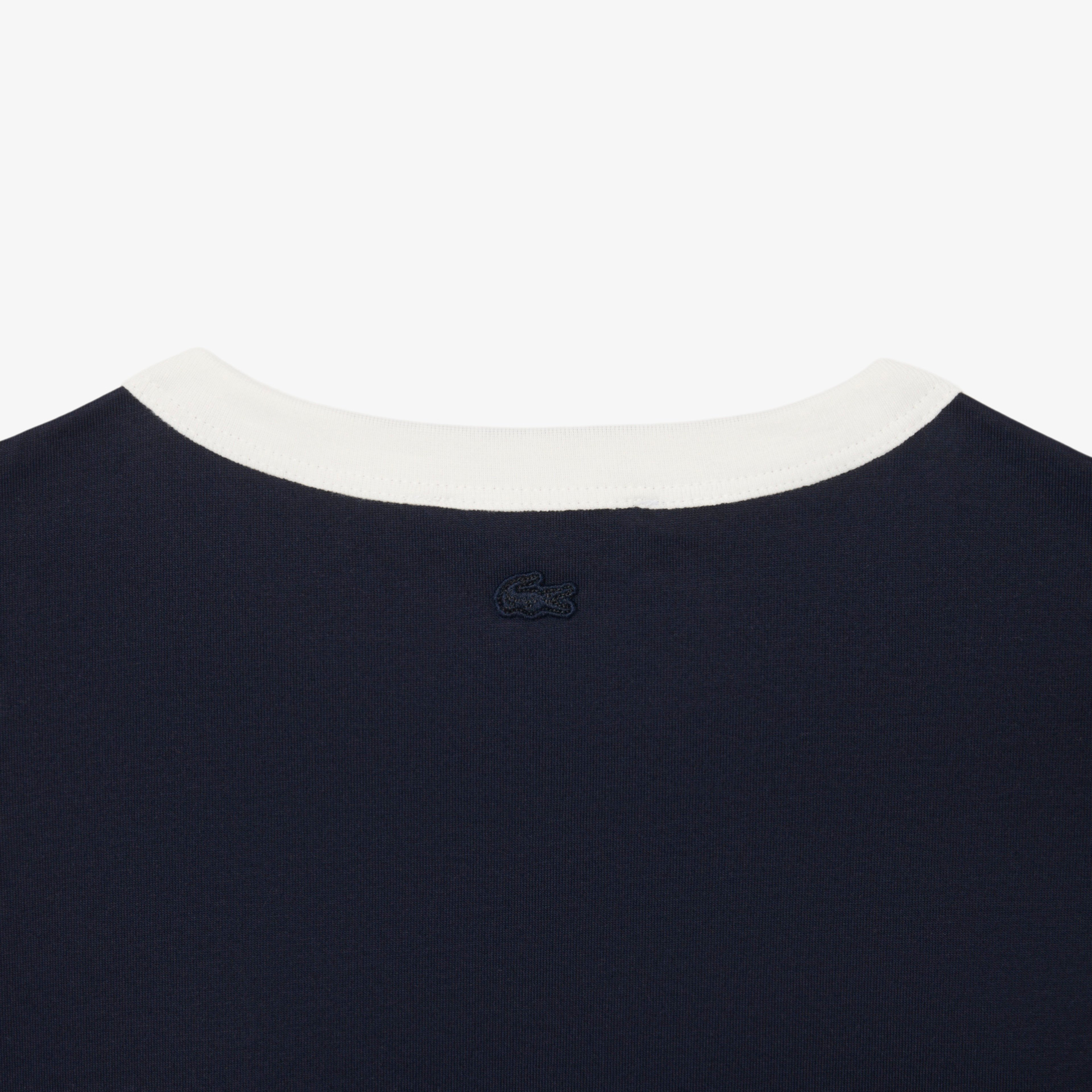 Kadın Relaxed Fit Bisiklet Yaka Lacivert T-Shirt Kadın Relaxed Fit Bisiklet Yaka Lacivert T-Shirt