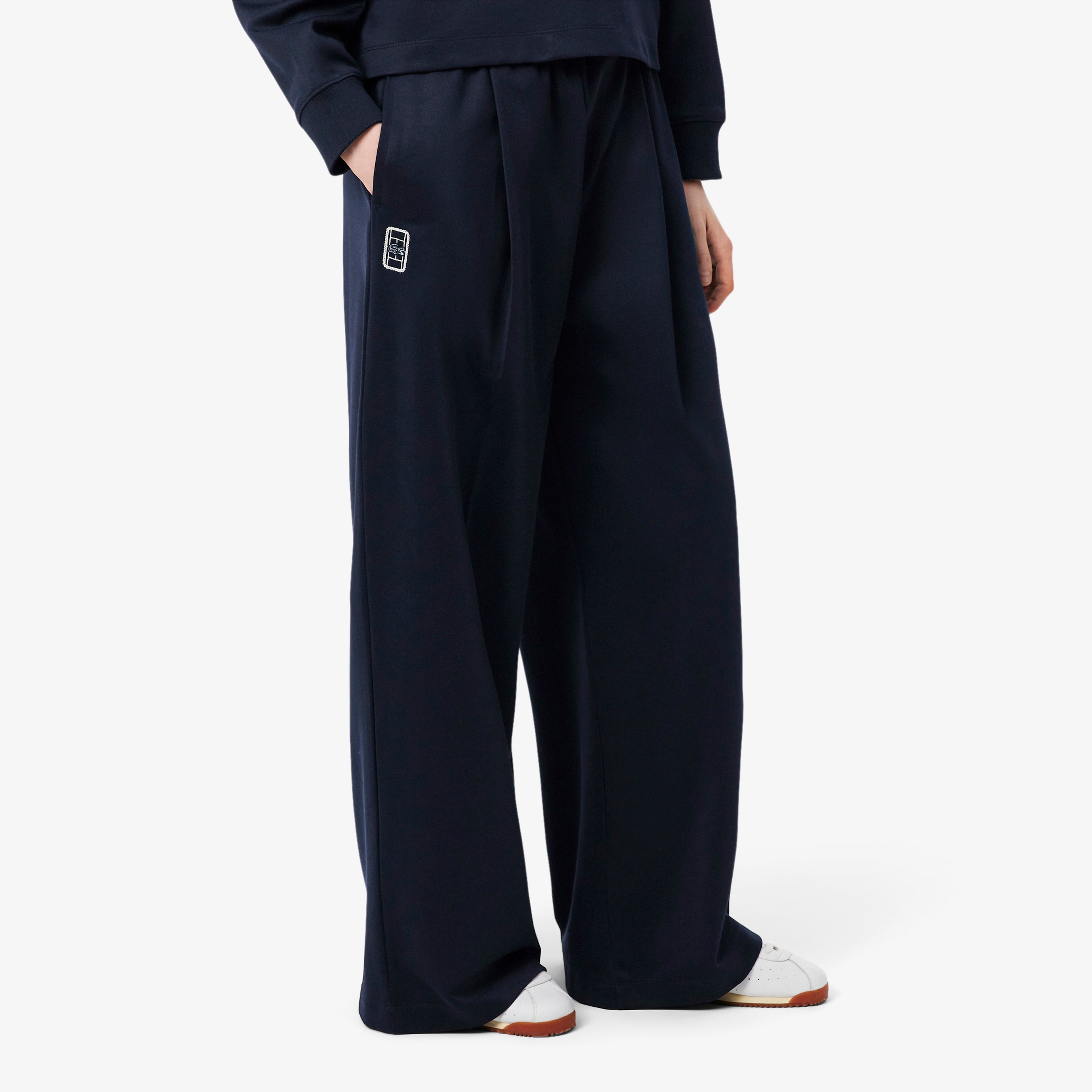 Kadın Straight Fit Lacivert Eşofman Altı Kadın Straight Fit Lacivert Eşofman Altı