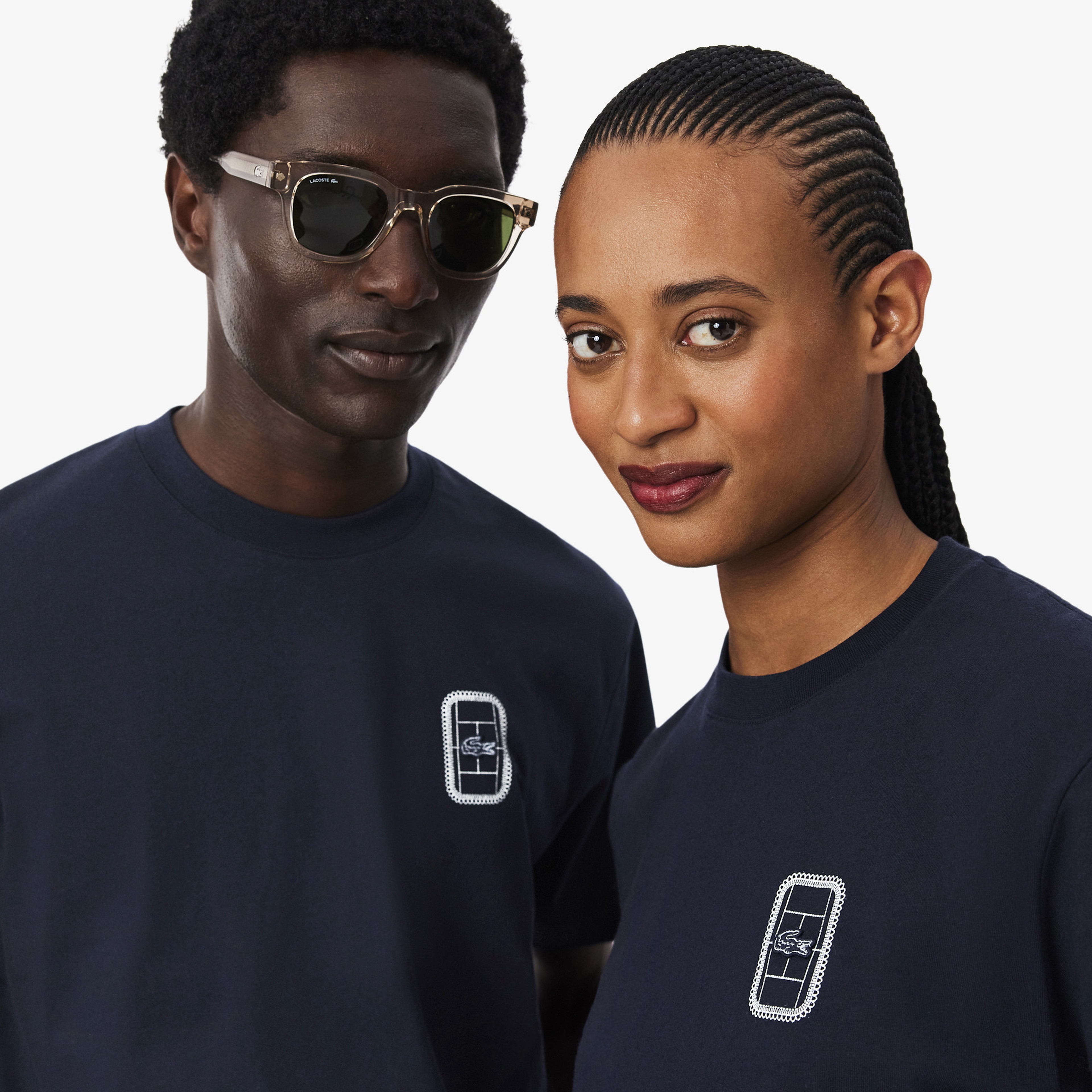 Unisex Classic Fit Bisiklet Yaka Baskılı Lacivert T-Shirt Unisex Classic Fit Bisiklet Yaka Baskılı Lacivert T-Shirt