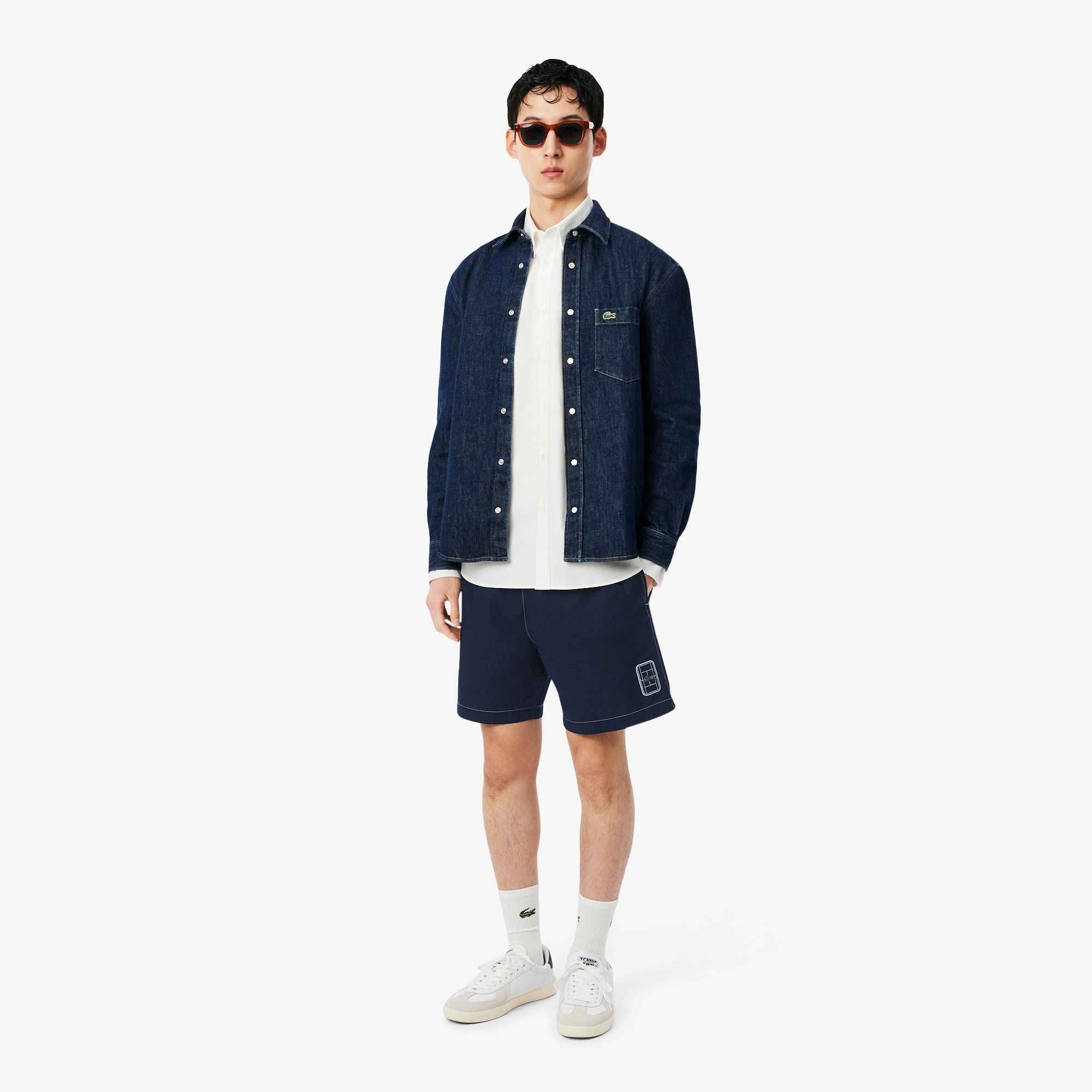 Erkek Relaxed Fit Lacivert Şort