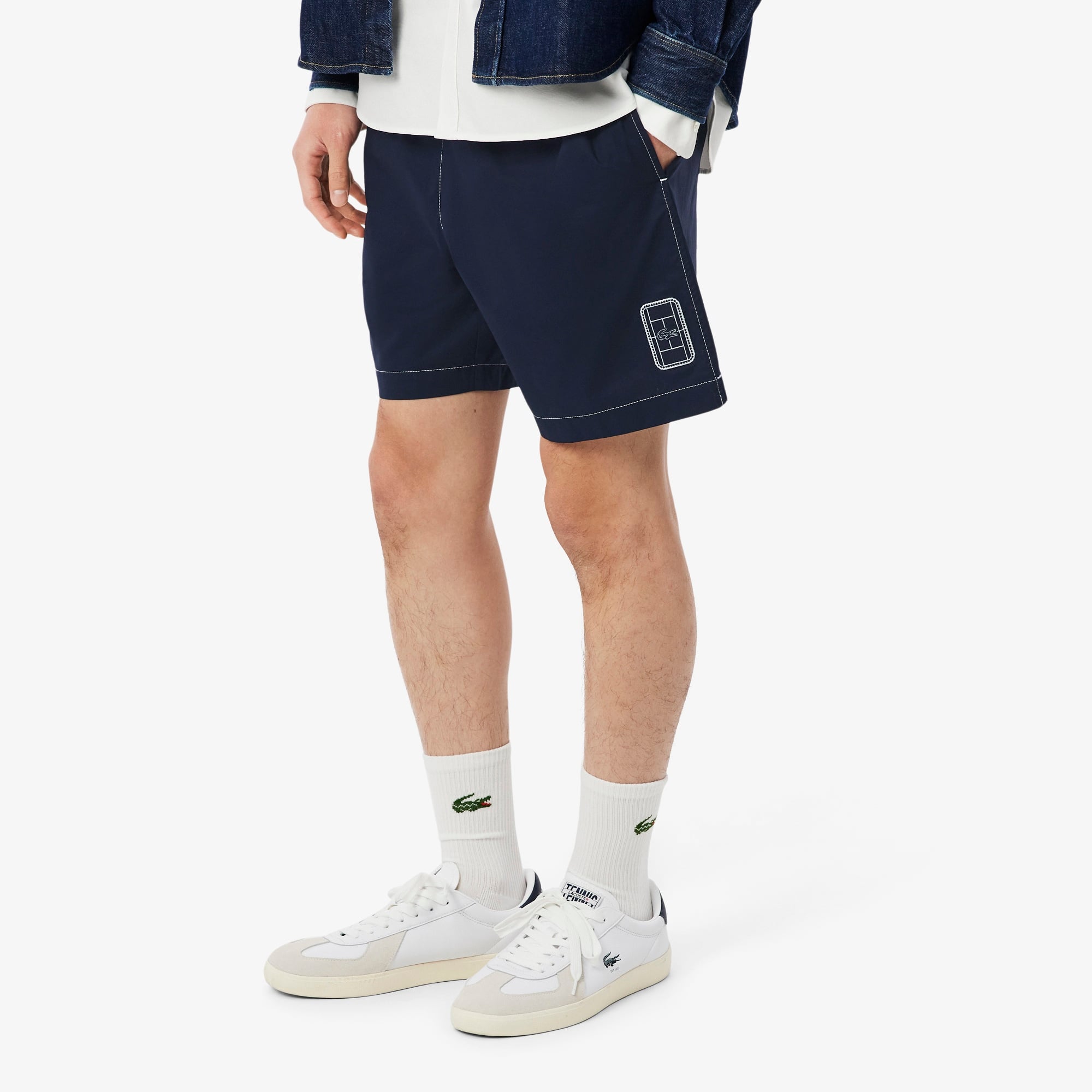 Erkek Relaxed Fit Lacivert Şort