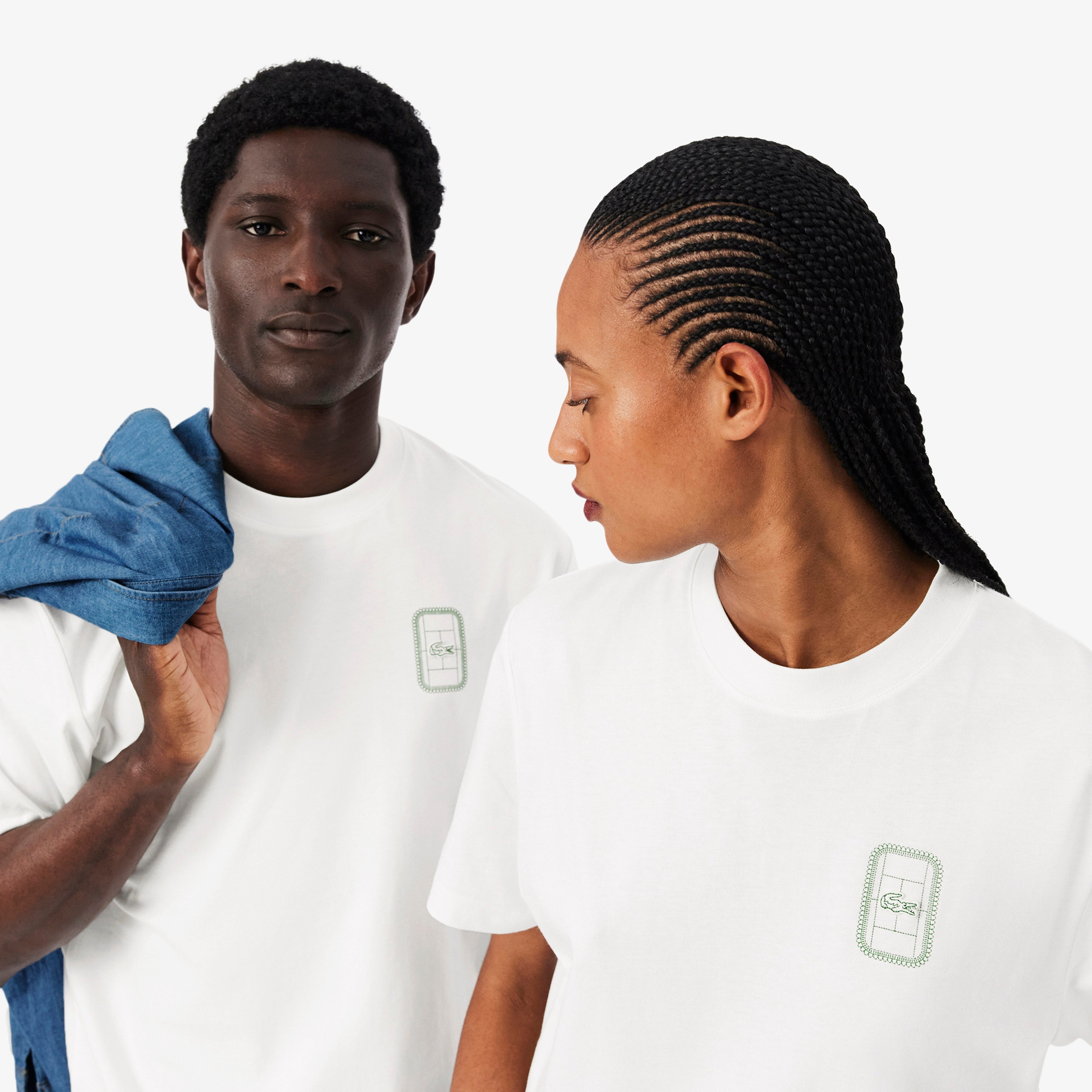 Unisex Classic Fit Bisiklet Yaka Baskılı Beyaz T-Shirt Unisex Classic Fit Bisiklet Yaka Baskılı Beyaz T-Shirt