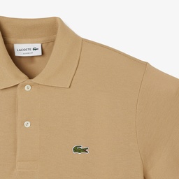L.12.12 Erkek Classic Fit Açık Kahverengi Polo Kahverengi