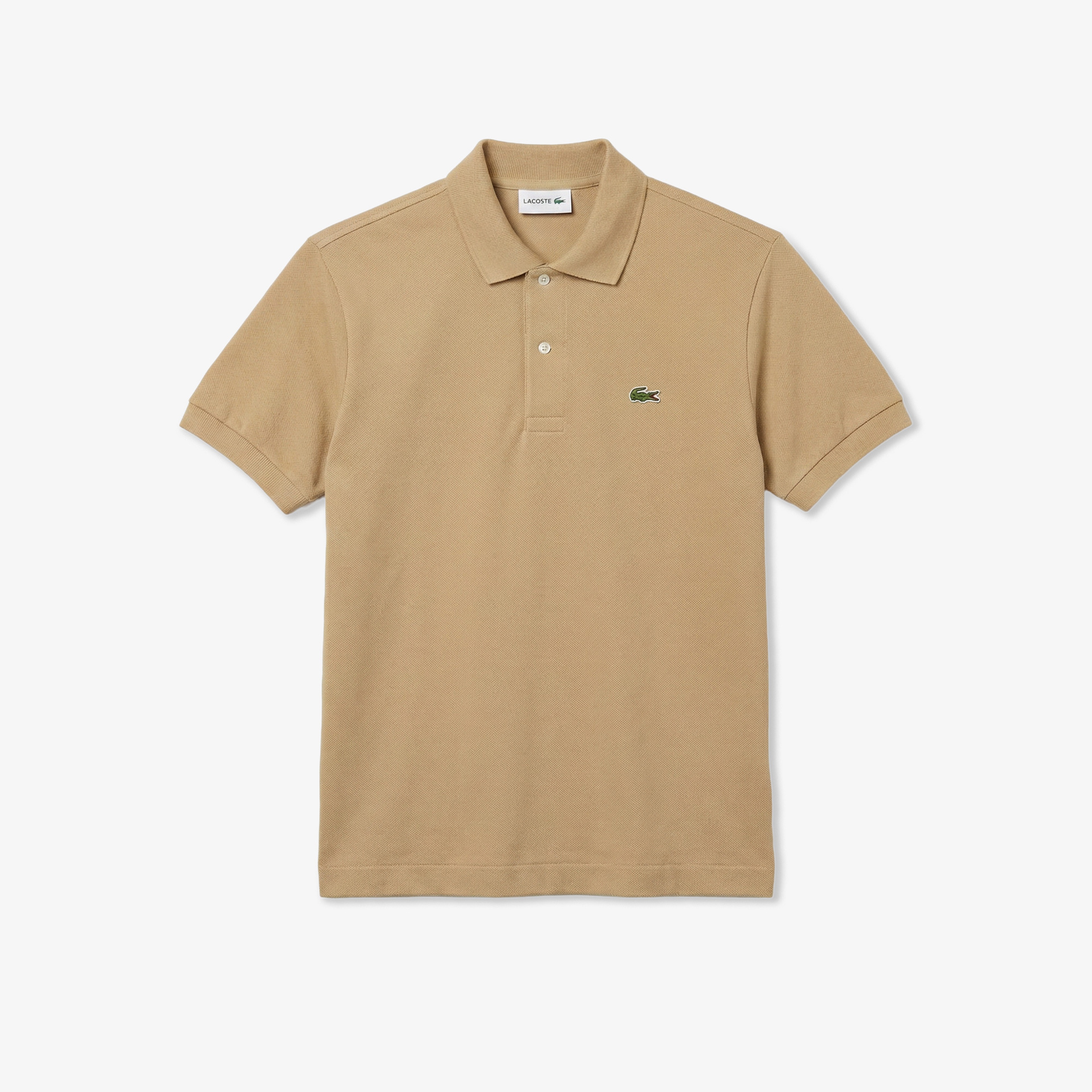 L.12.12 Erkek Classic Fit Açık Kahverengi Polo L.12.12 Erkek Classic Fit Açık Kahverengi Polo
