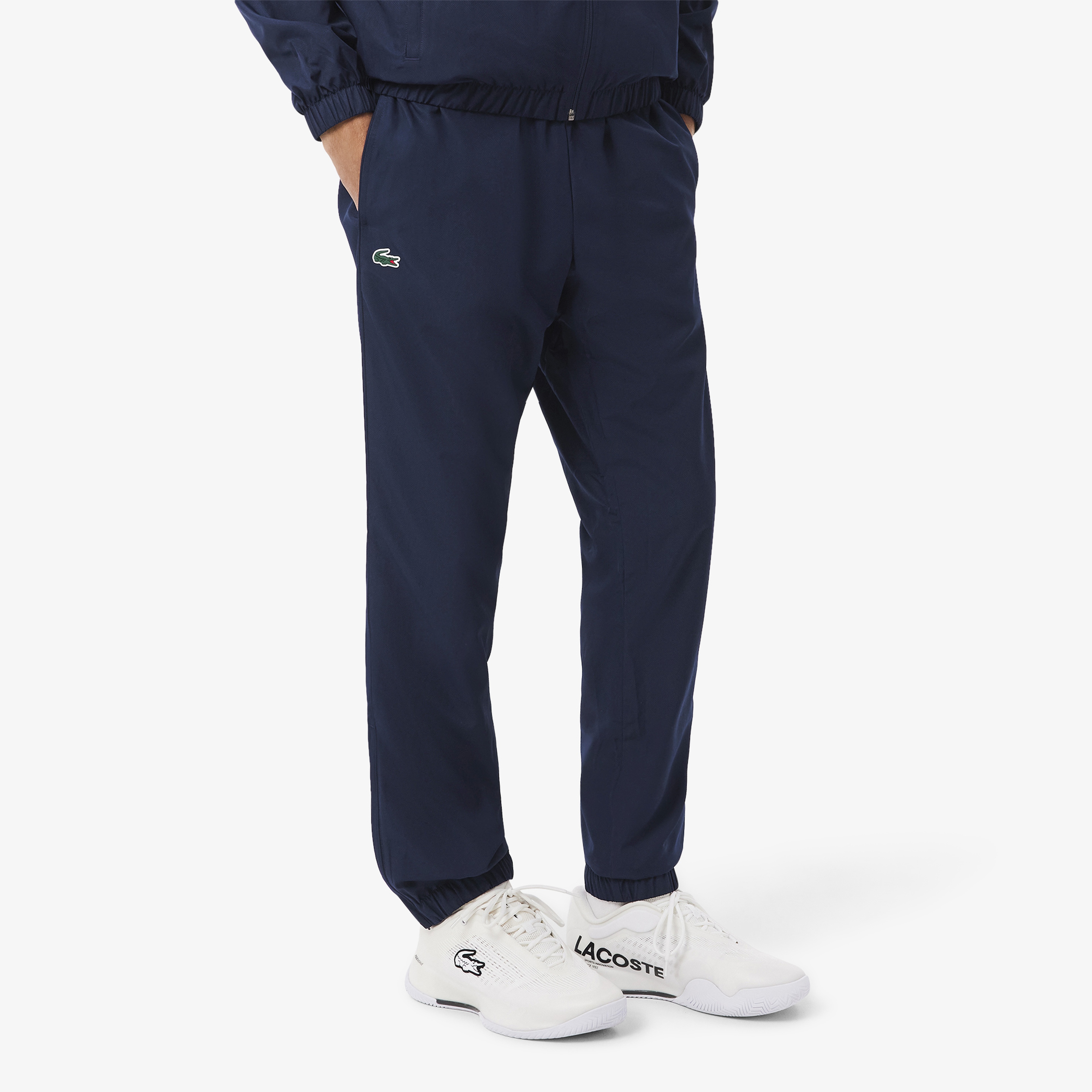 Erkek Regular Fit Kapüşonlu Lacivert Eşofman Takımı