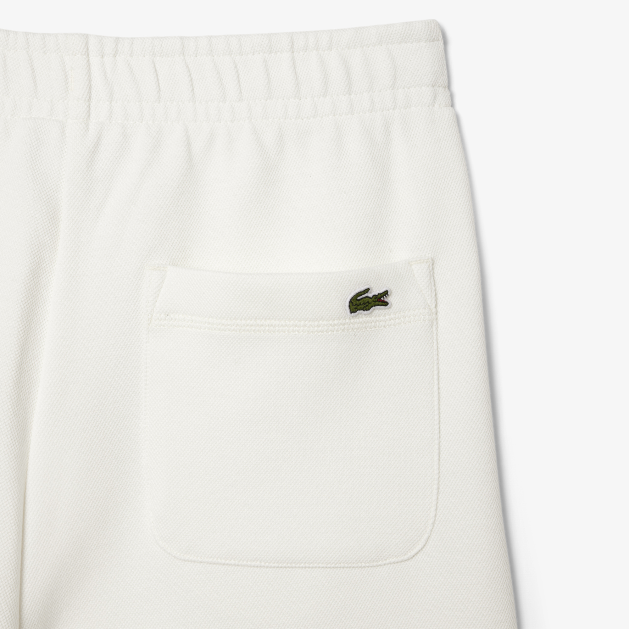 Lacoste Kadın Straight Fit Beyaz Eşofman Altı görsel 8