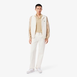 Erkek Classic Fit Keten Bej Polo Bej