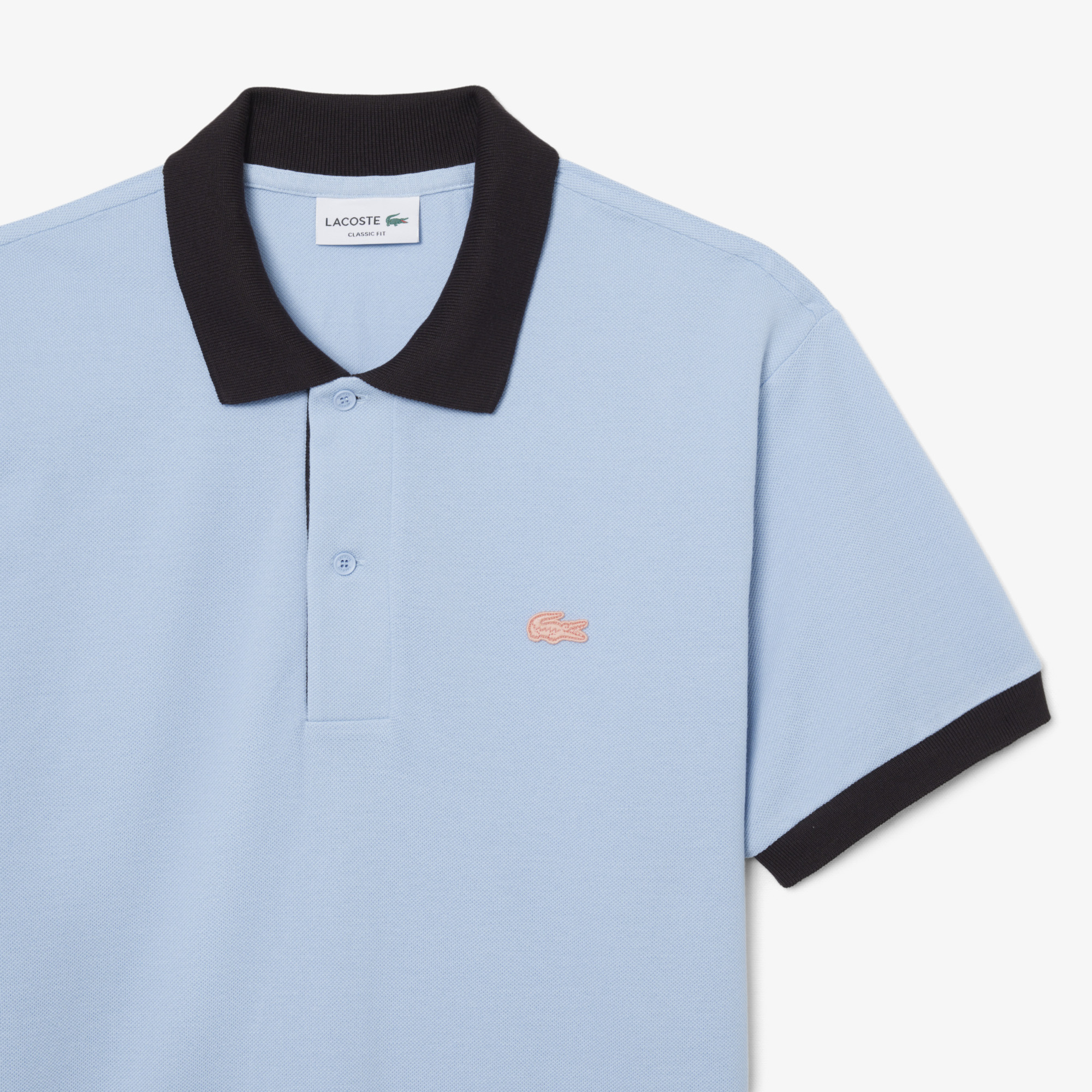 Lacoste Erkek Classic Fit Mavi Polo görsel 6