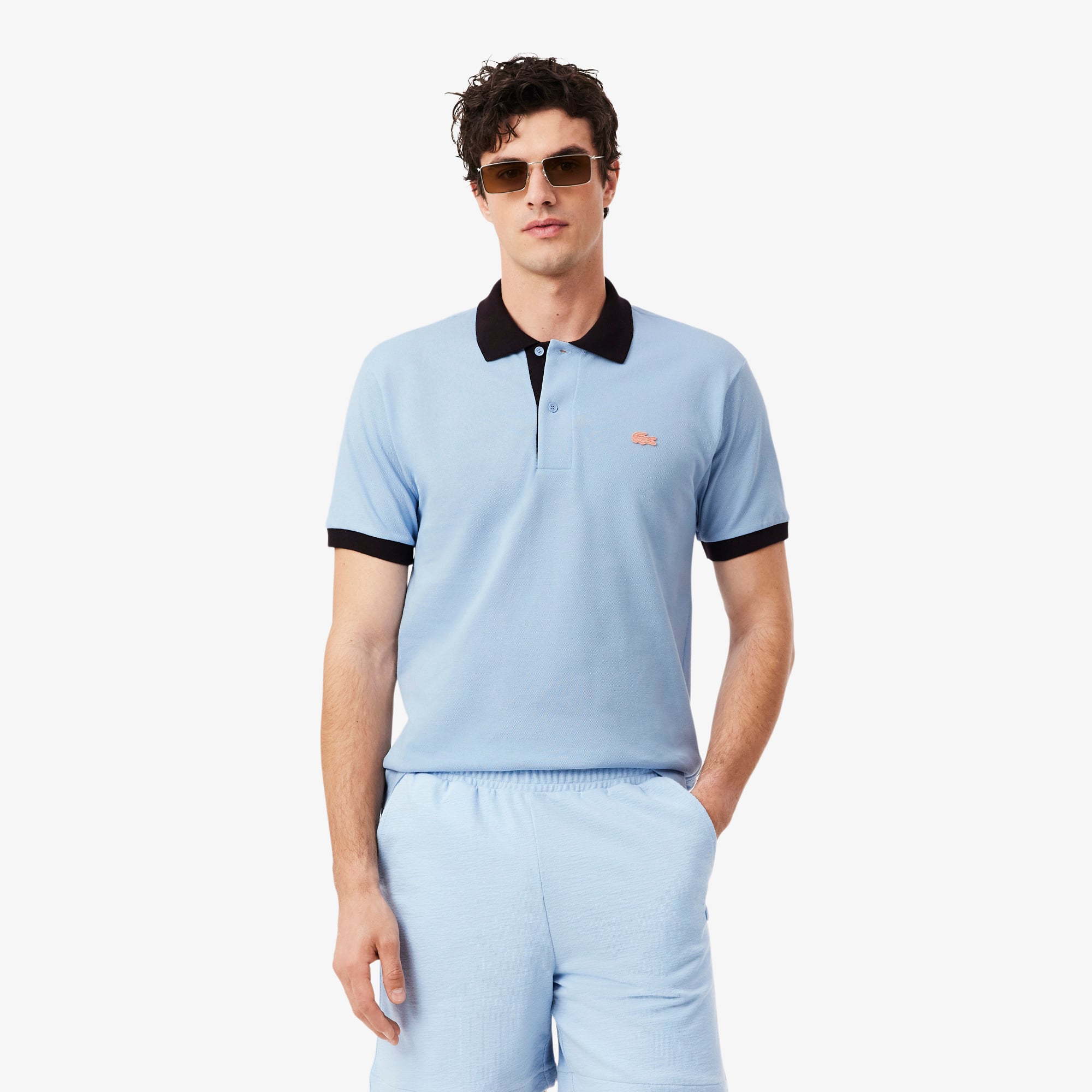 Lacoste Erkek Classic Fit Mavi Polo