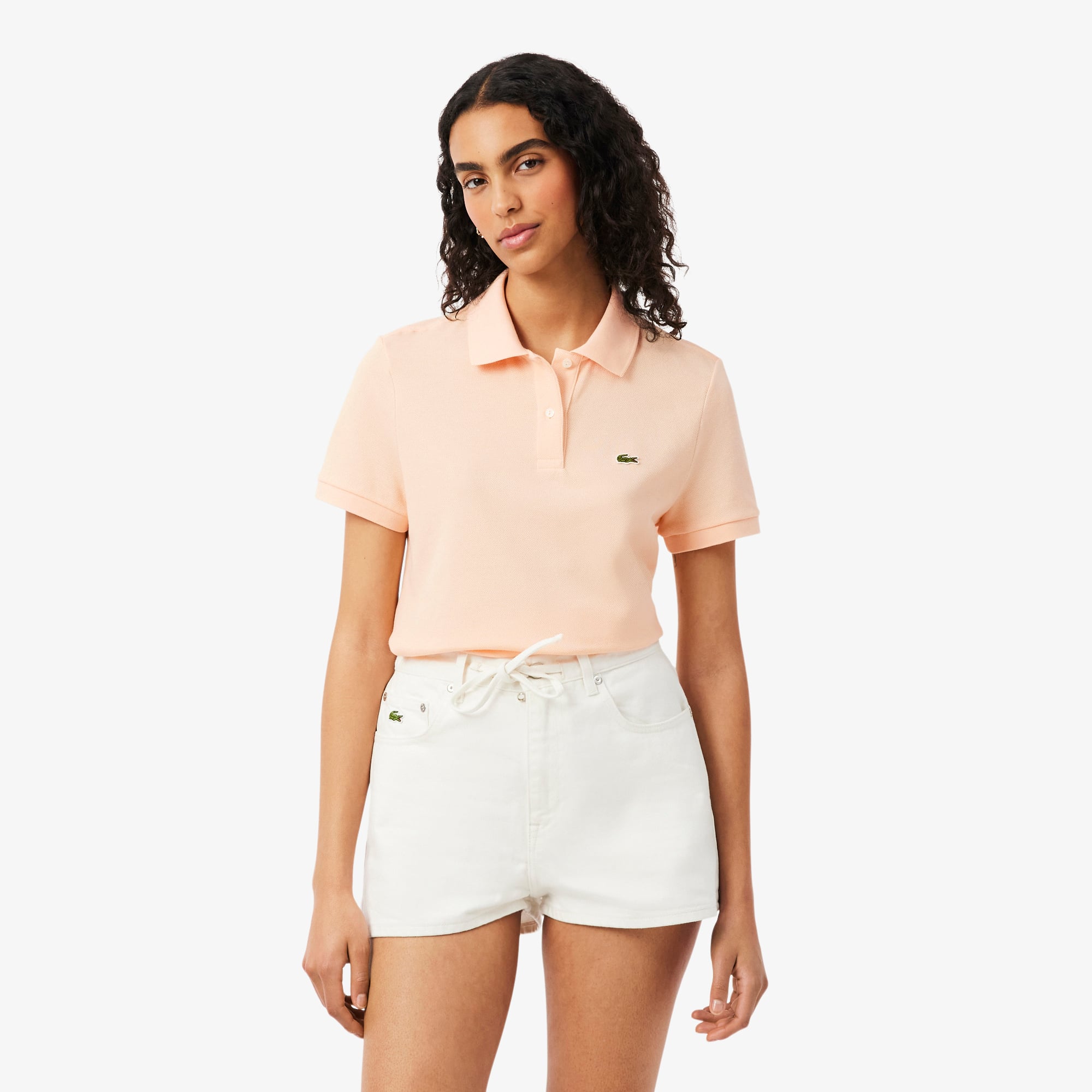 Lacoste Kadın Regular Fit Pembe Polo