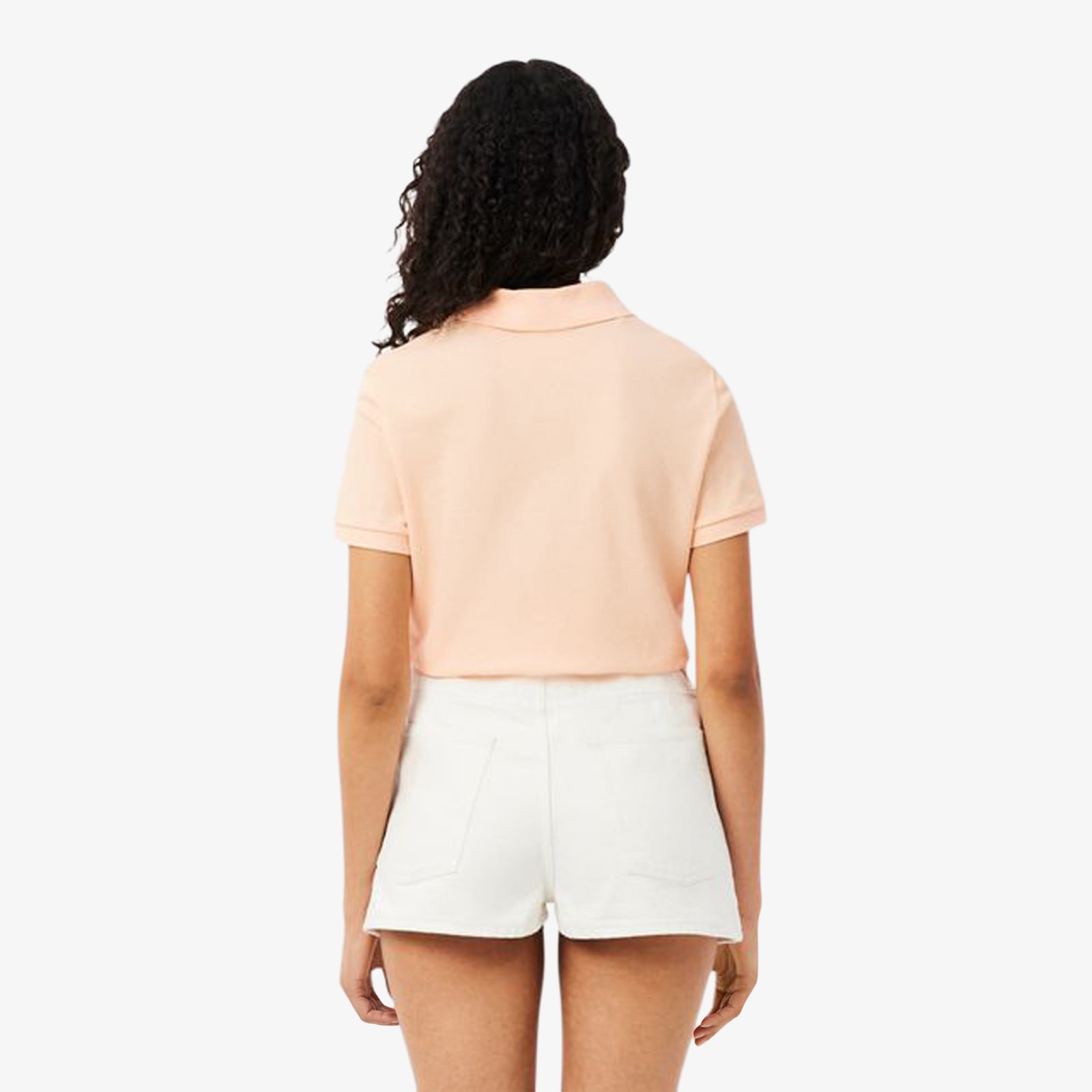 Lacoste Kadın Regular Fit Pembe Polo görsel 3